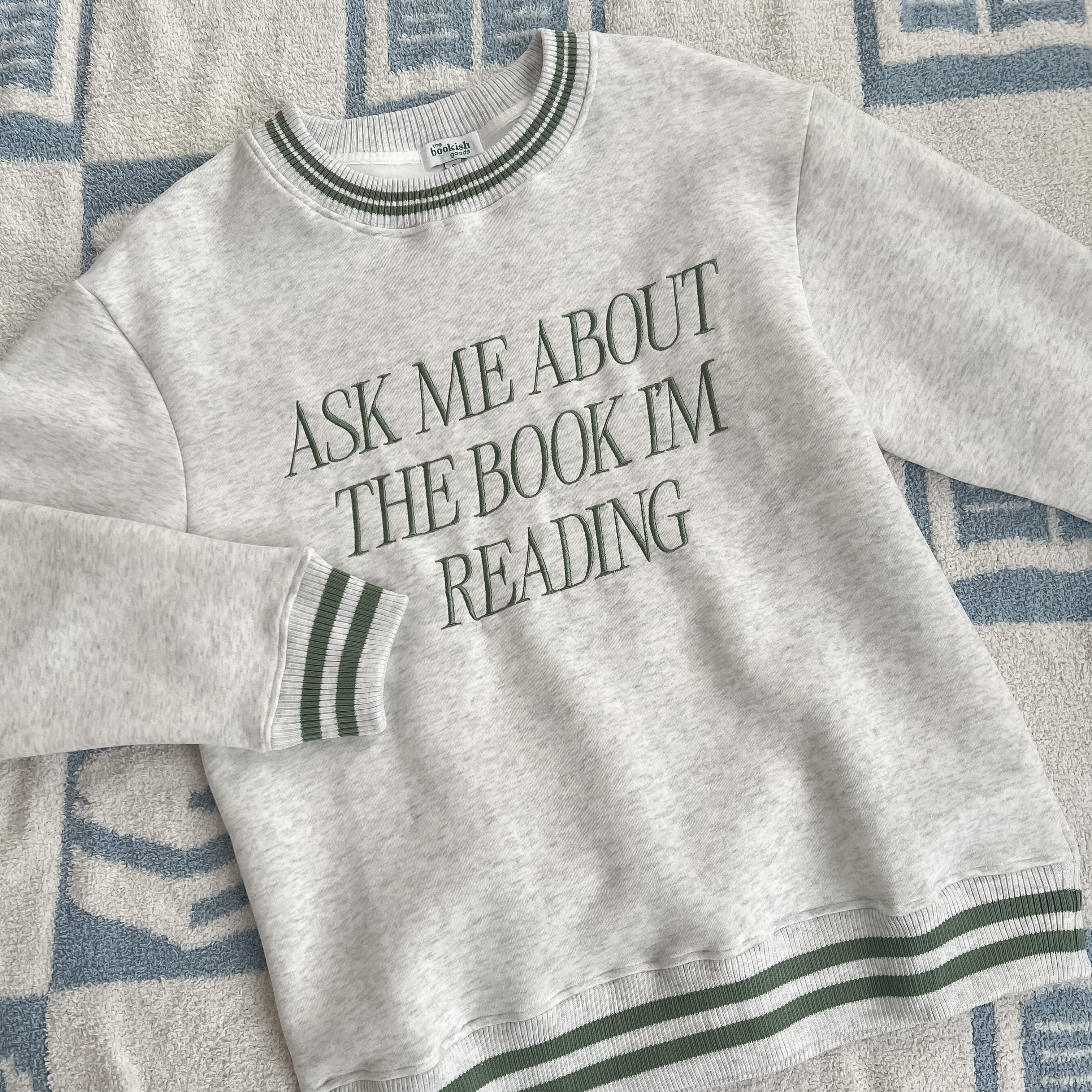 Ask Me About The Book Sweatshirt - Image 4