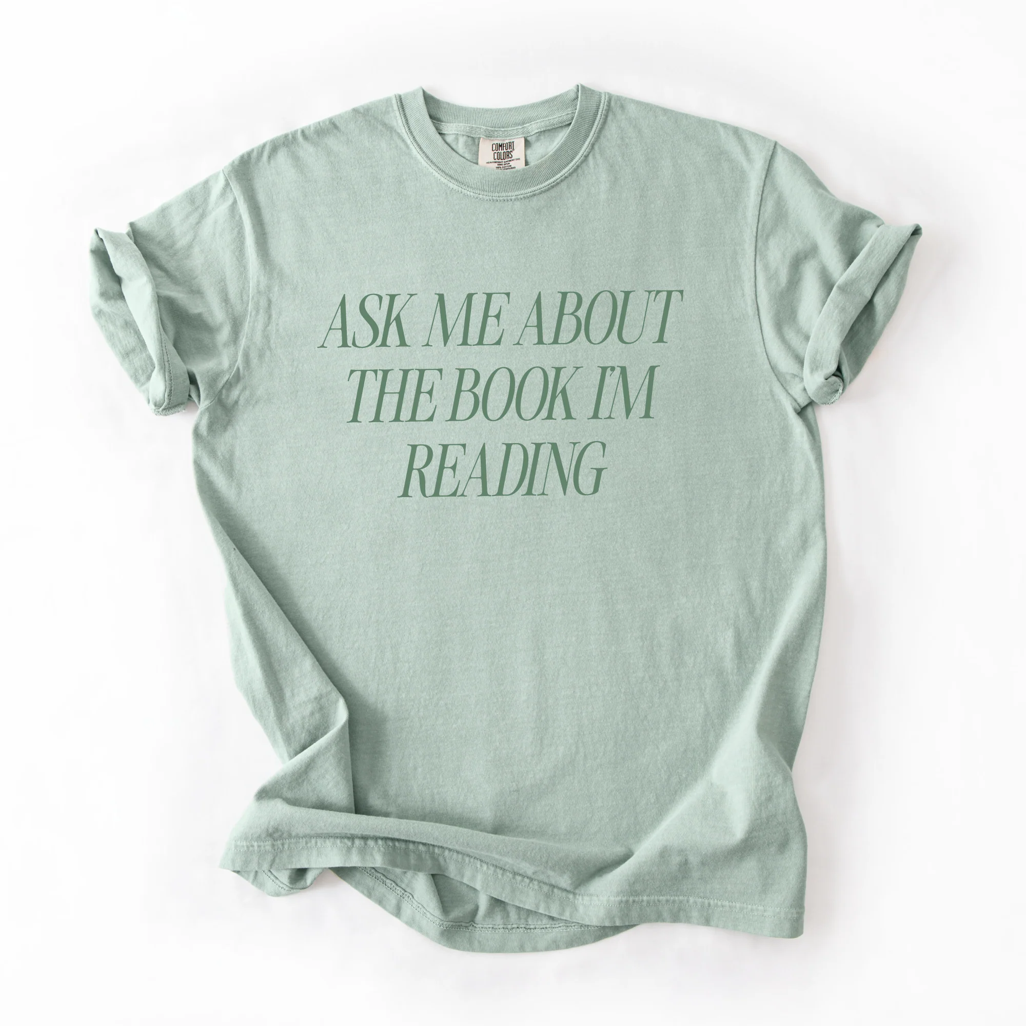 Ask Me About The Book Tee