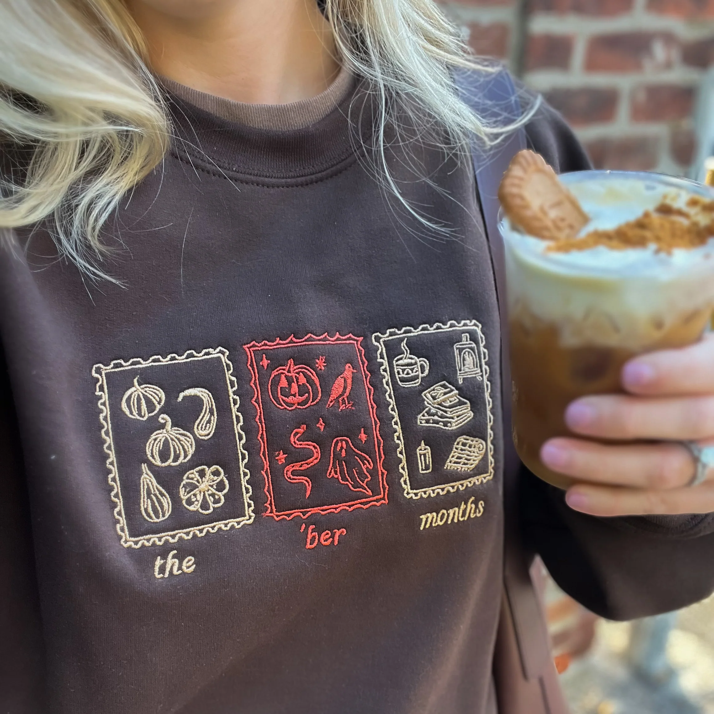 The 'Ber Months Embroidered Sweatshirt - Image 2