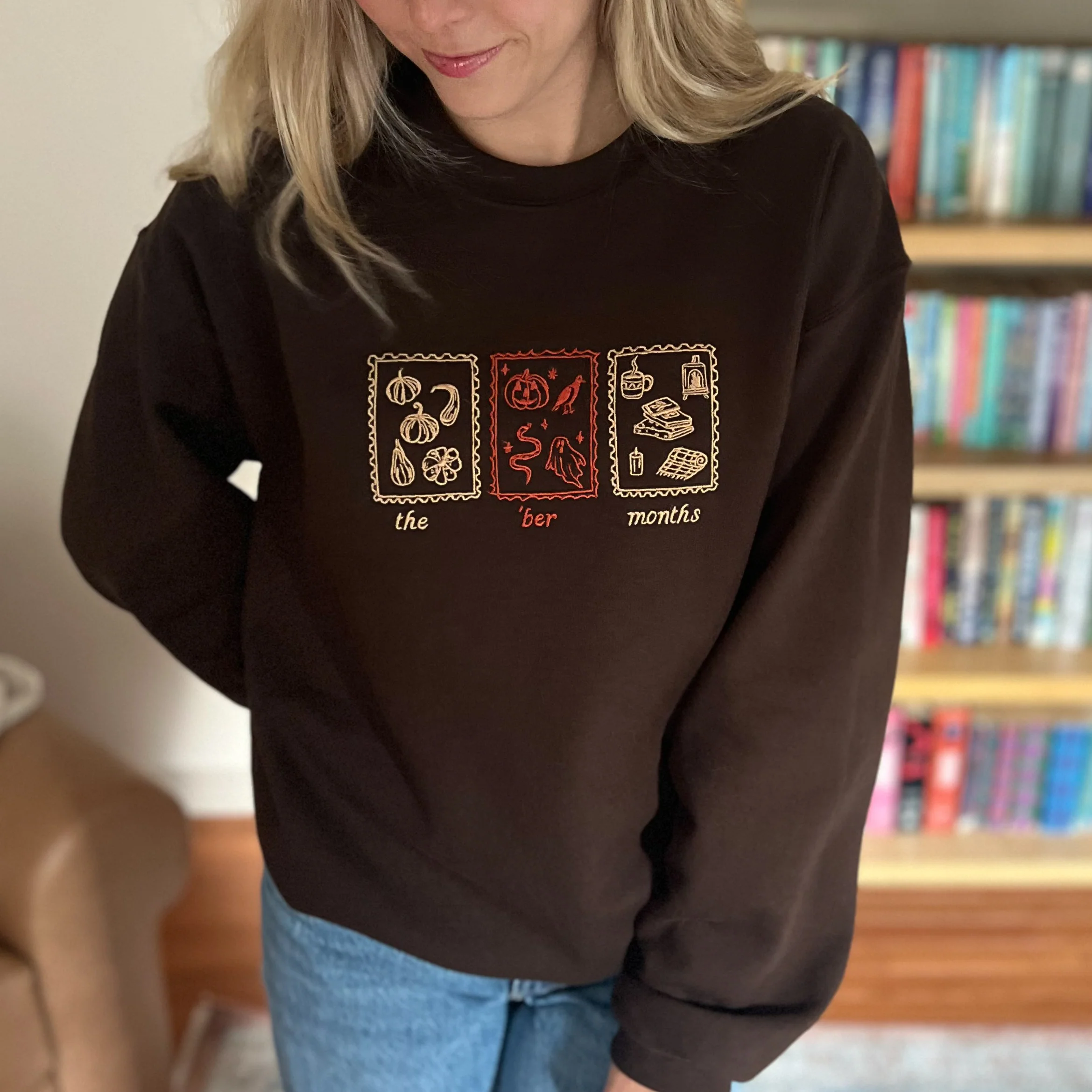 The 'Ber Months Embroidered Sweatshirt - Image 4