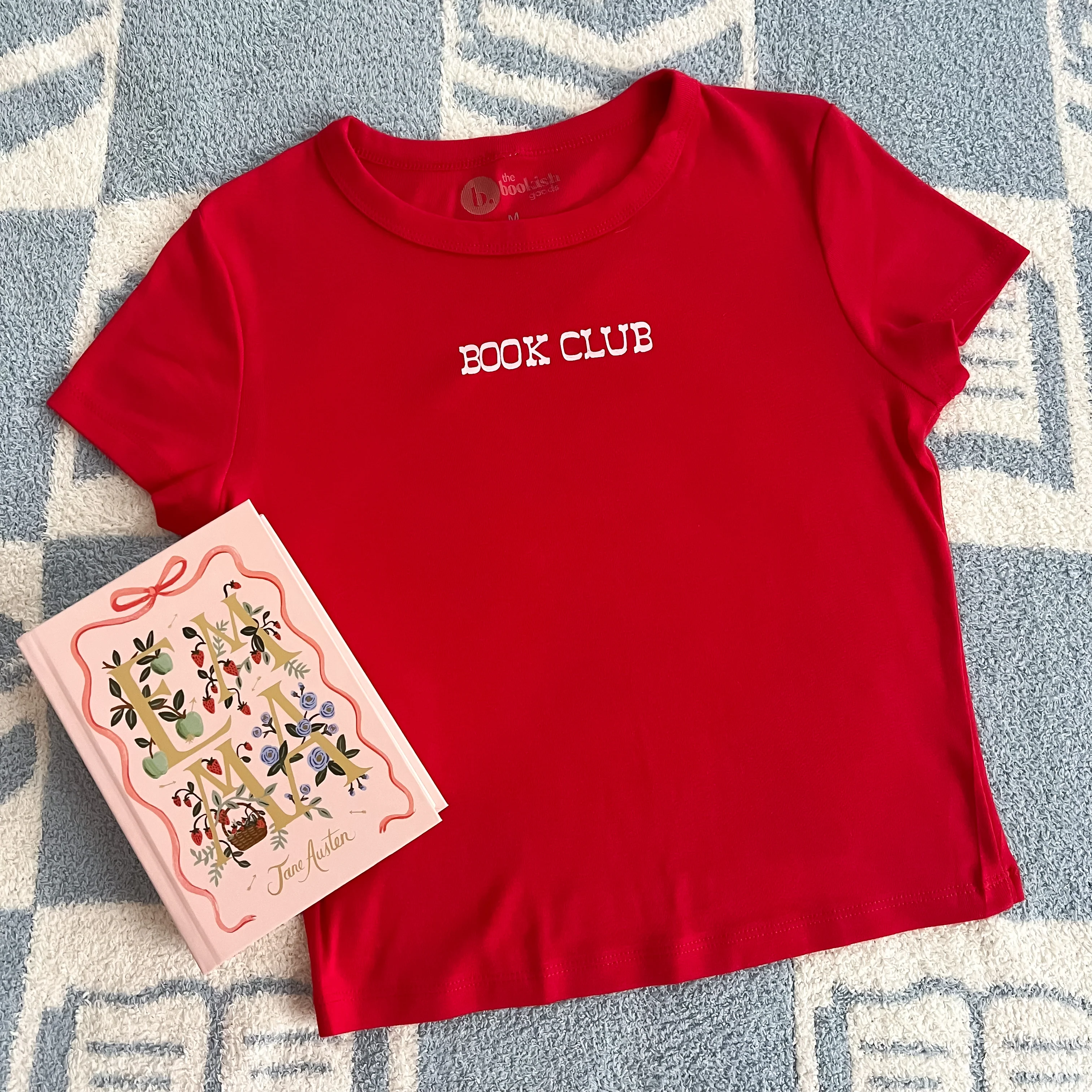 Book Club Baby Tee
