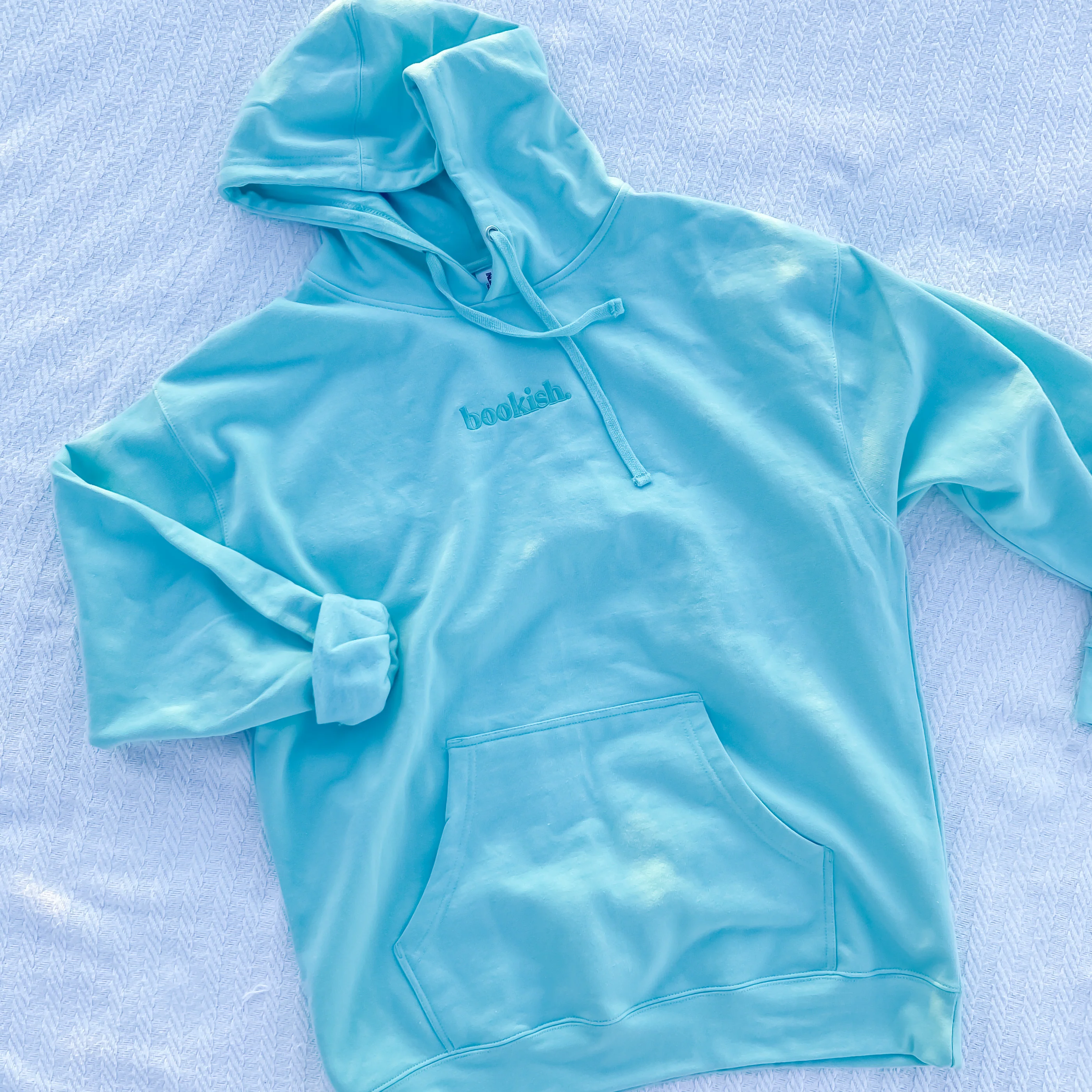 Bookish. Hoodie - Mint - Image 4