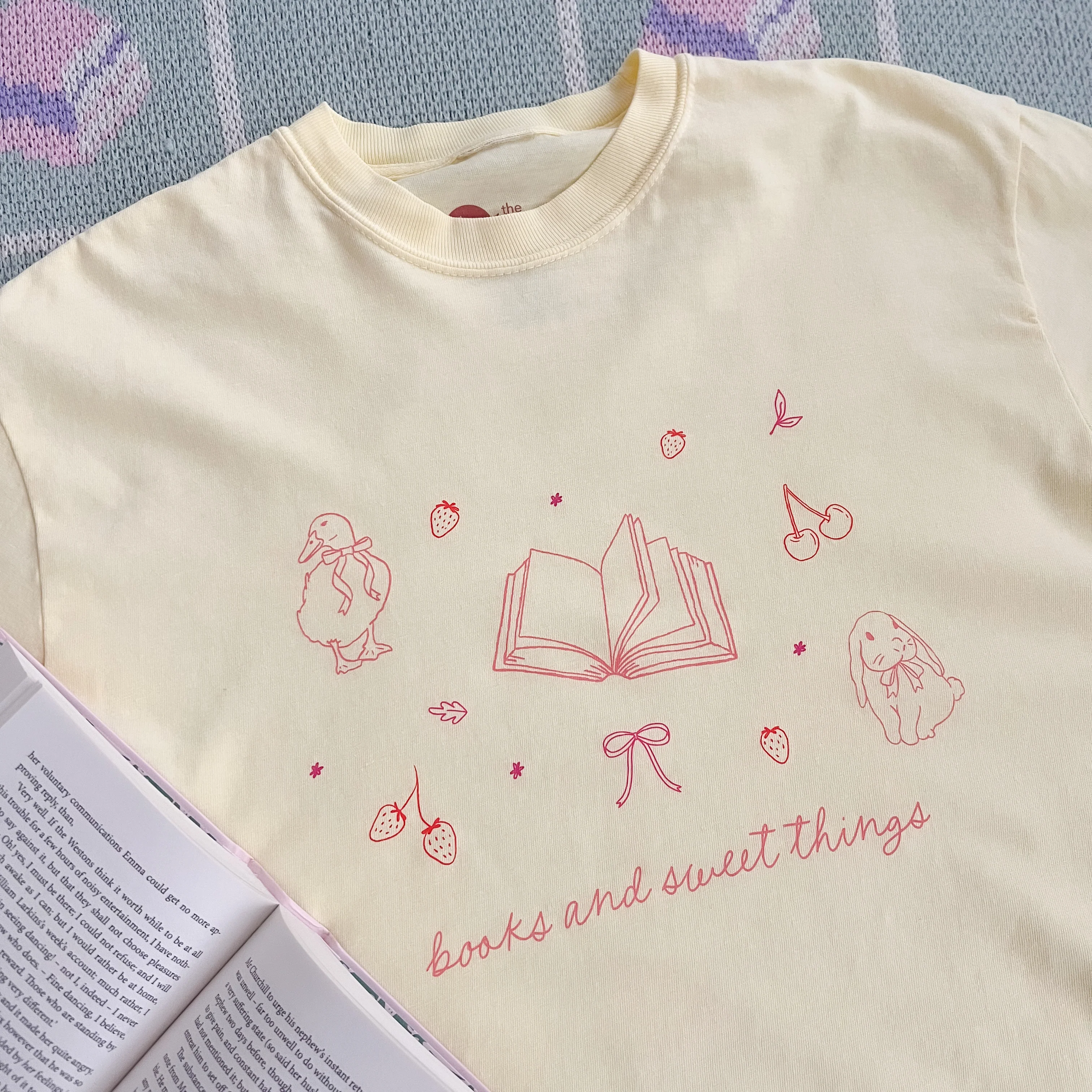 Books and Sweet Things Tee