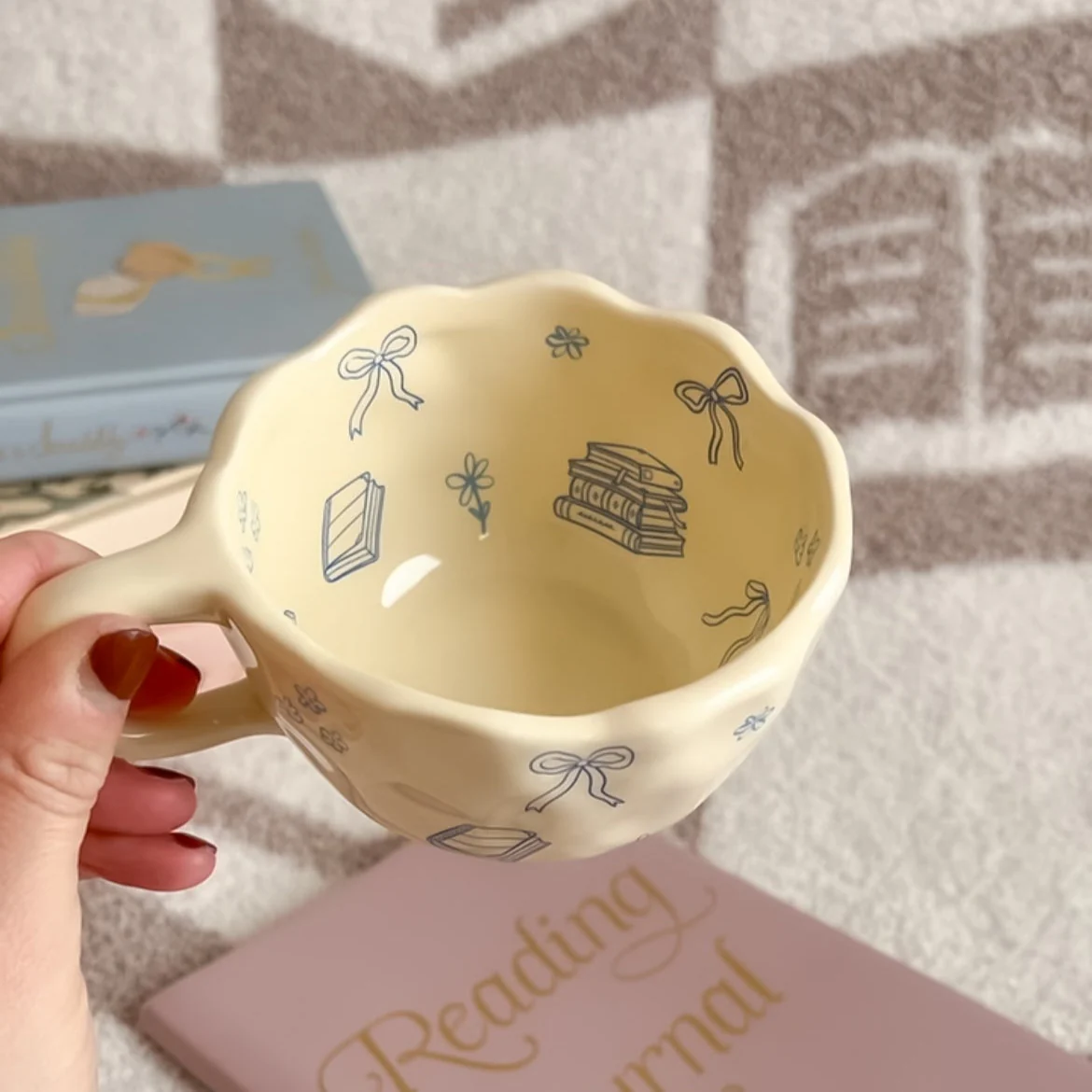 Bows and Books Mug - Image 10