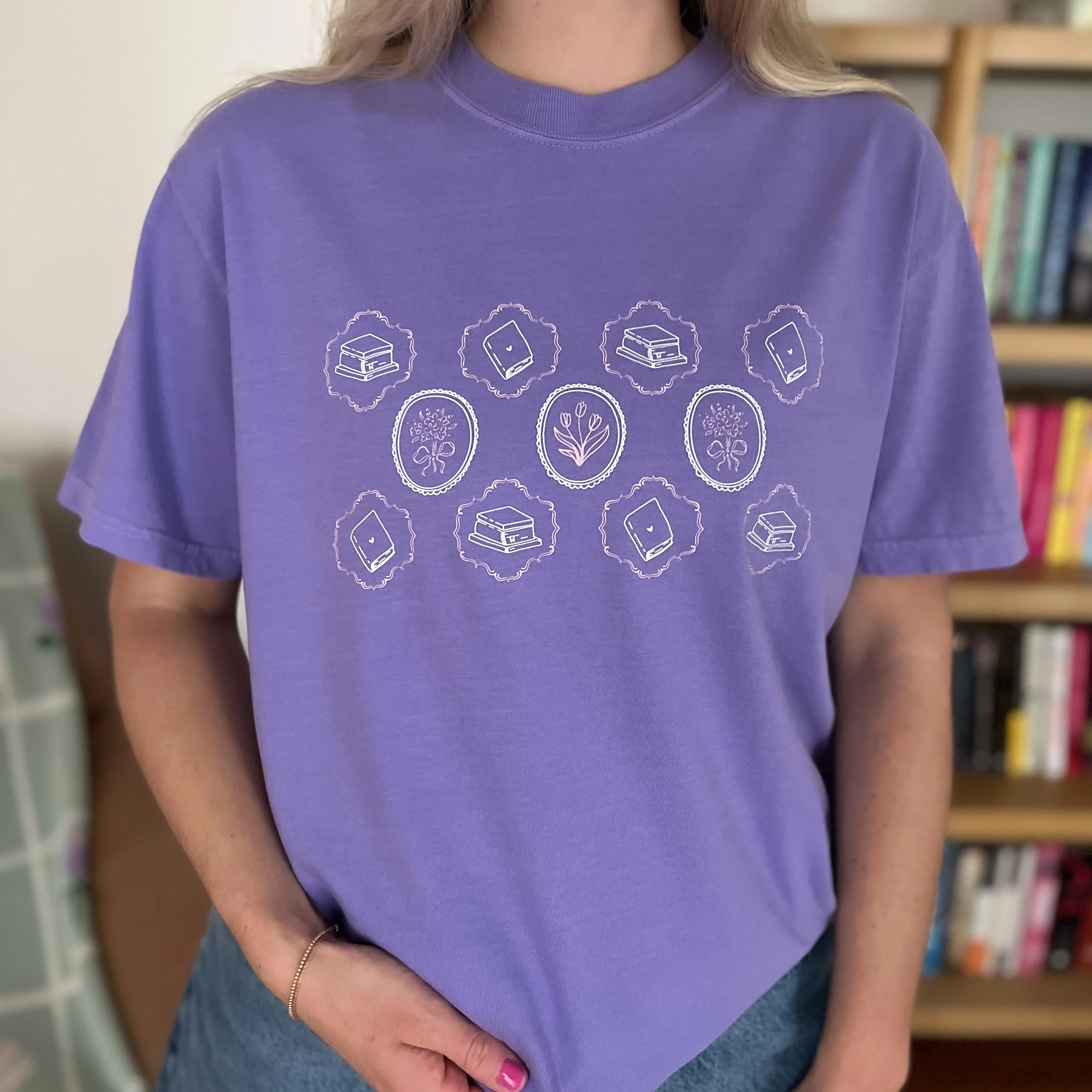 Cottage Books Tee - Image 2