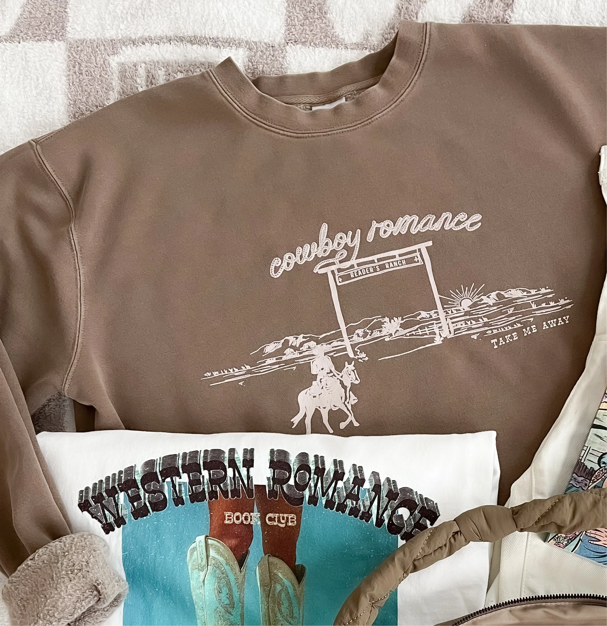 Cowboy Romance Sweatshirt - Image 2