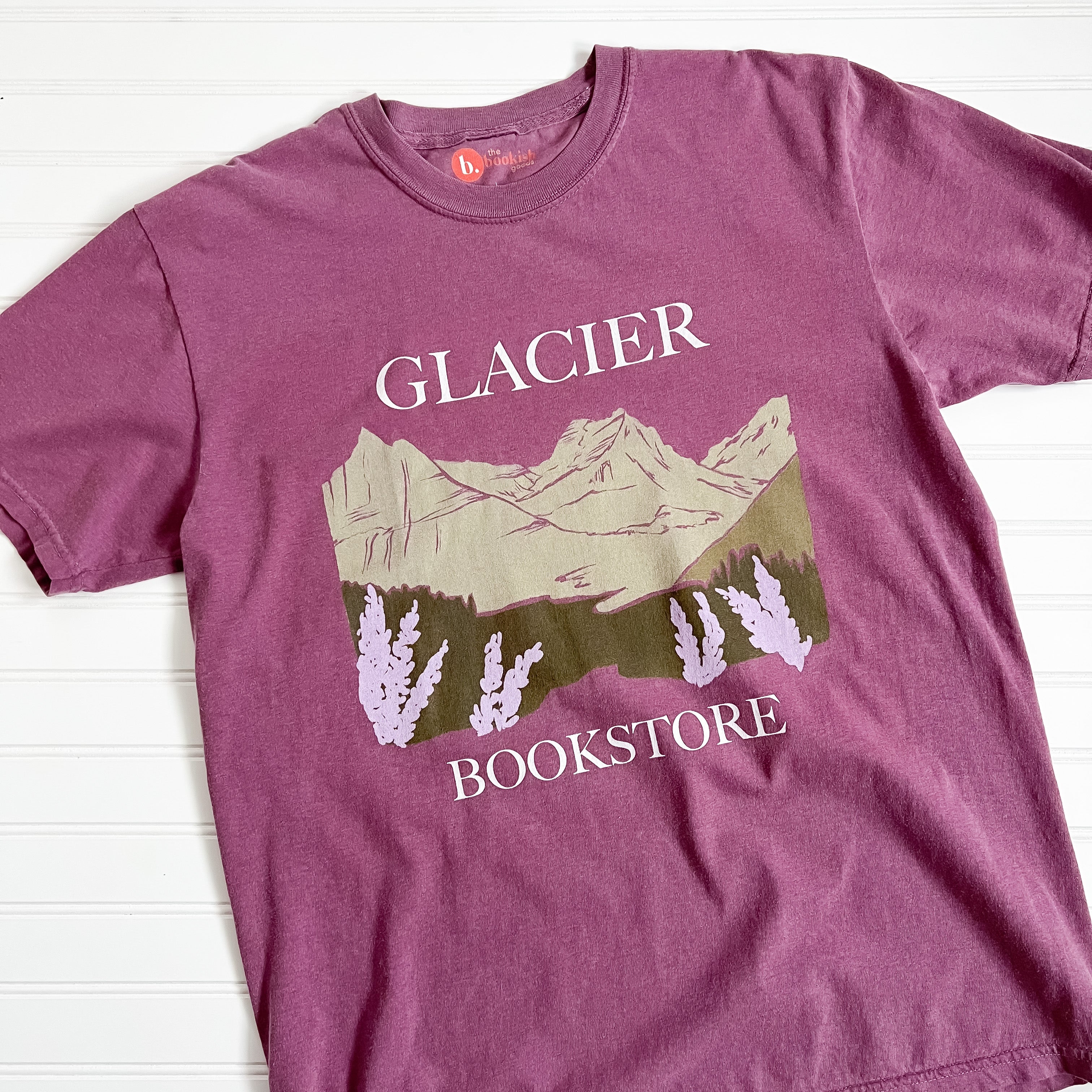 Glacier Bookstore Tee