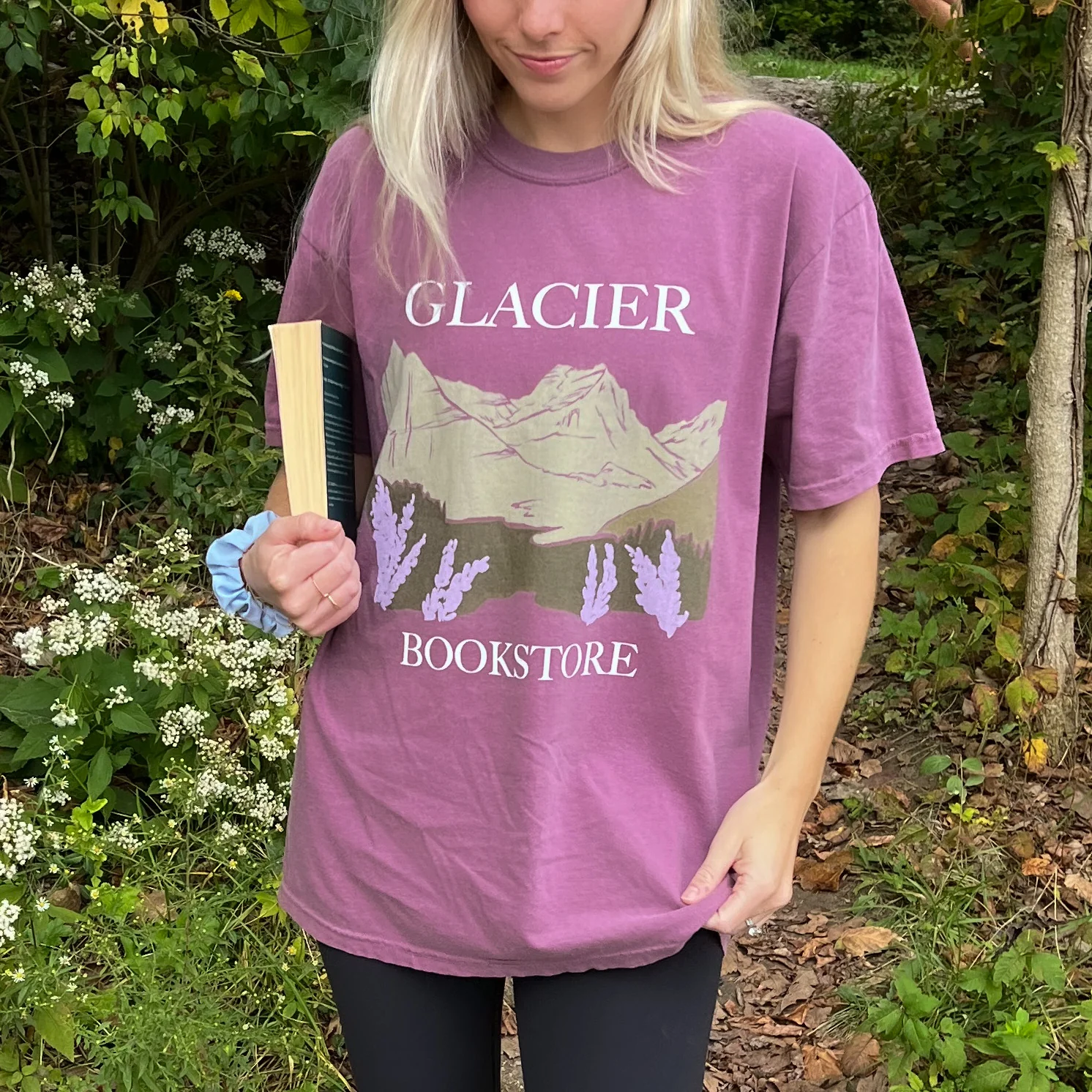 Glacier Bookstore Tee - Image 2