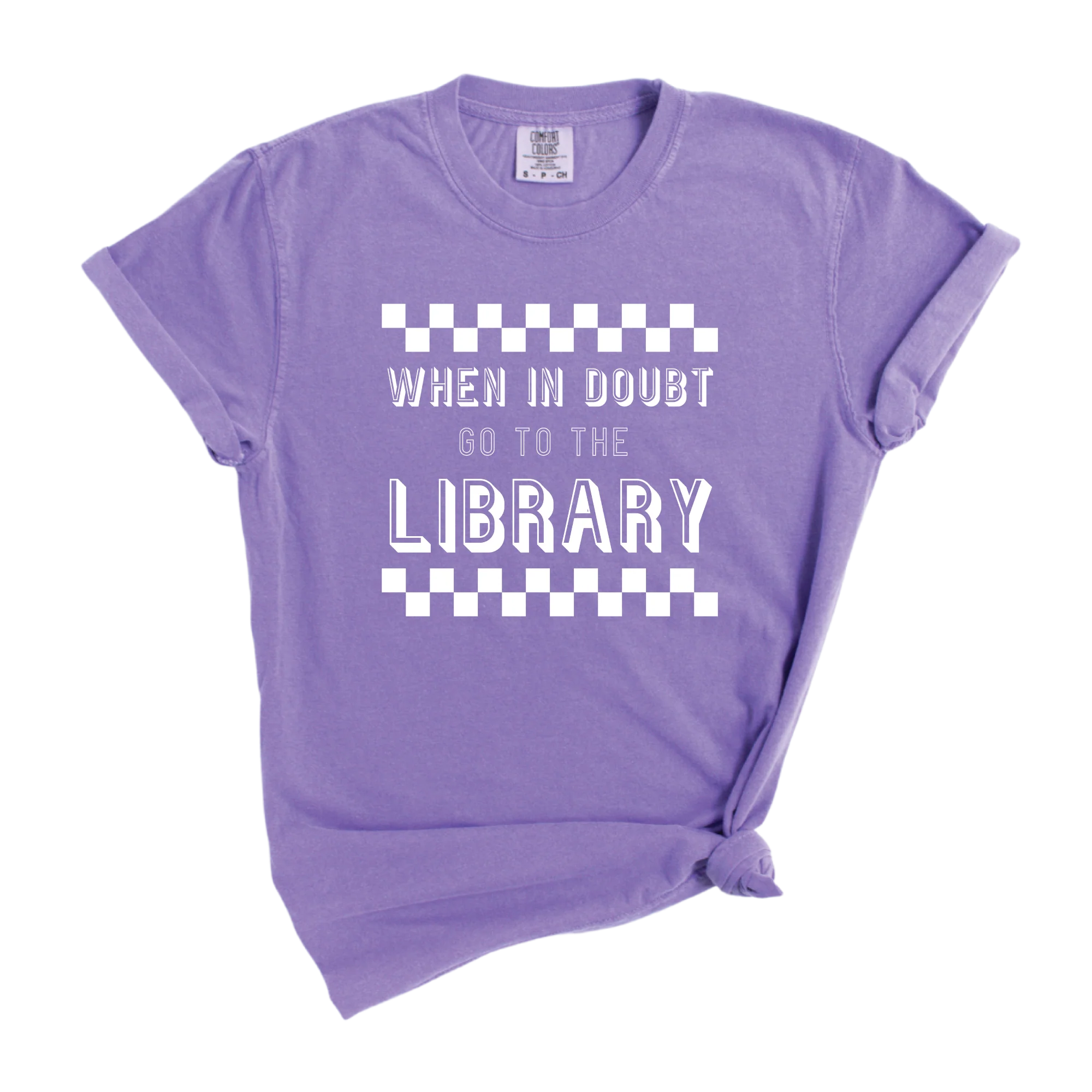 Go To The Library Tee