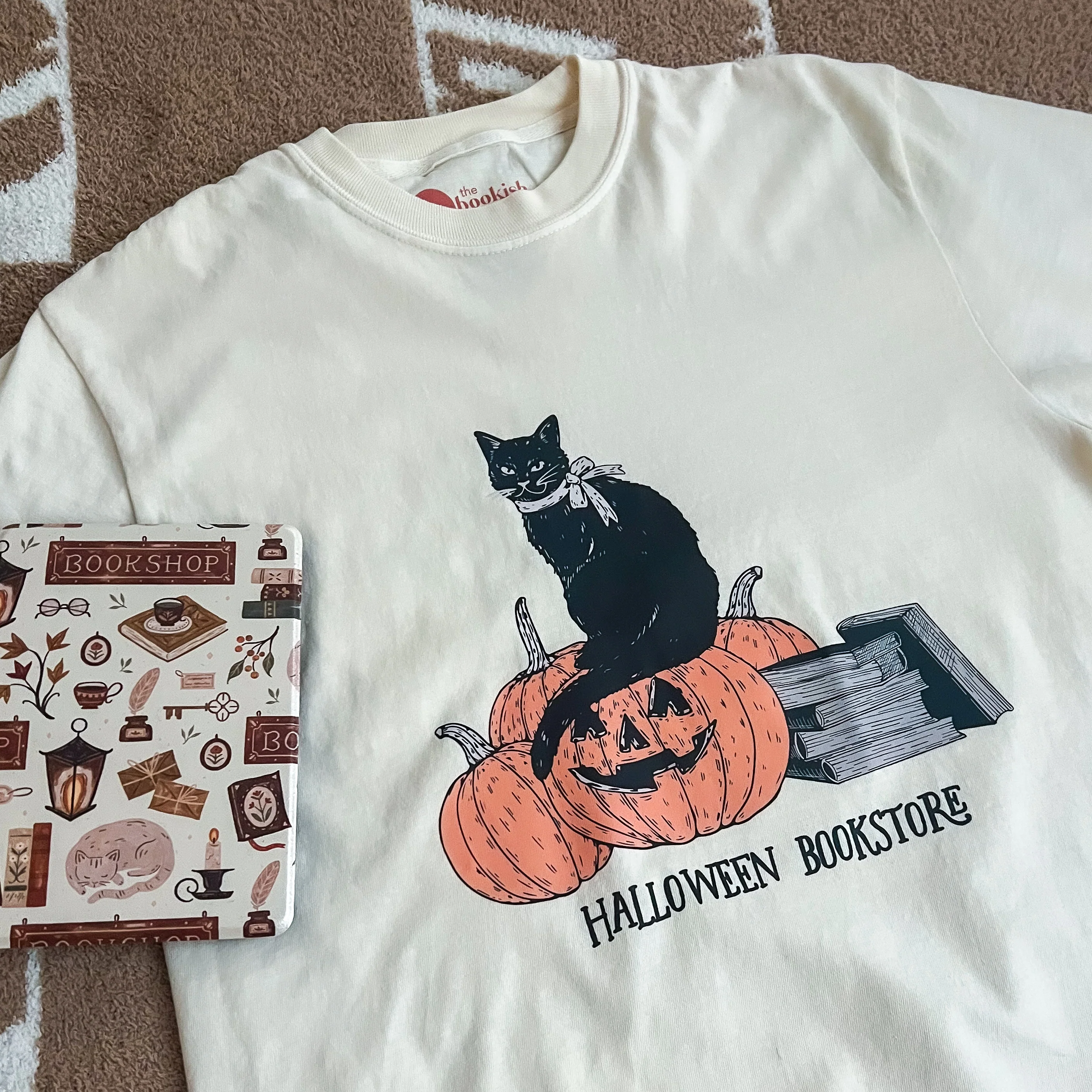 Halloween Bookstore Tee - Image 3