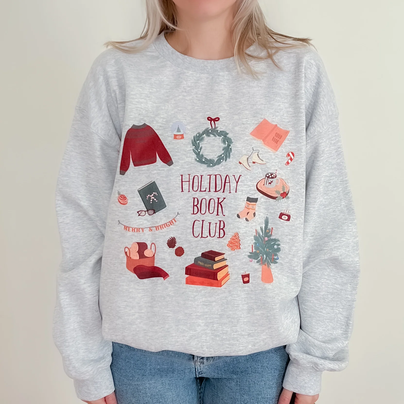 Holiday Book Club Sweatshirt