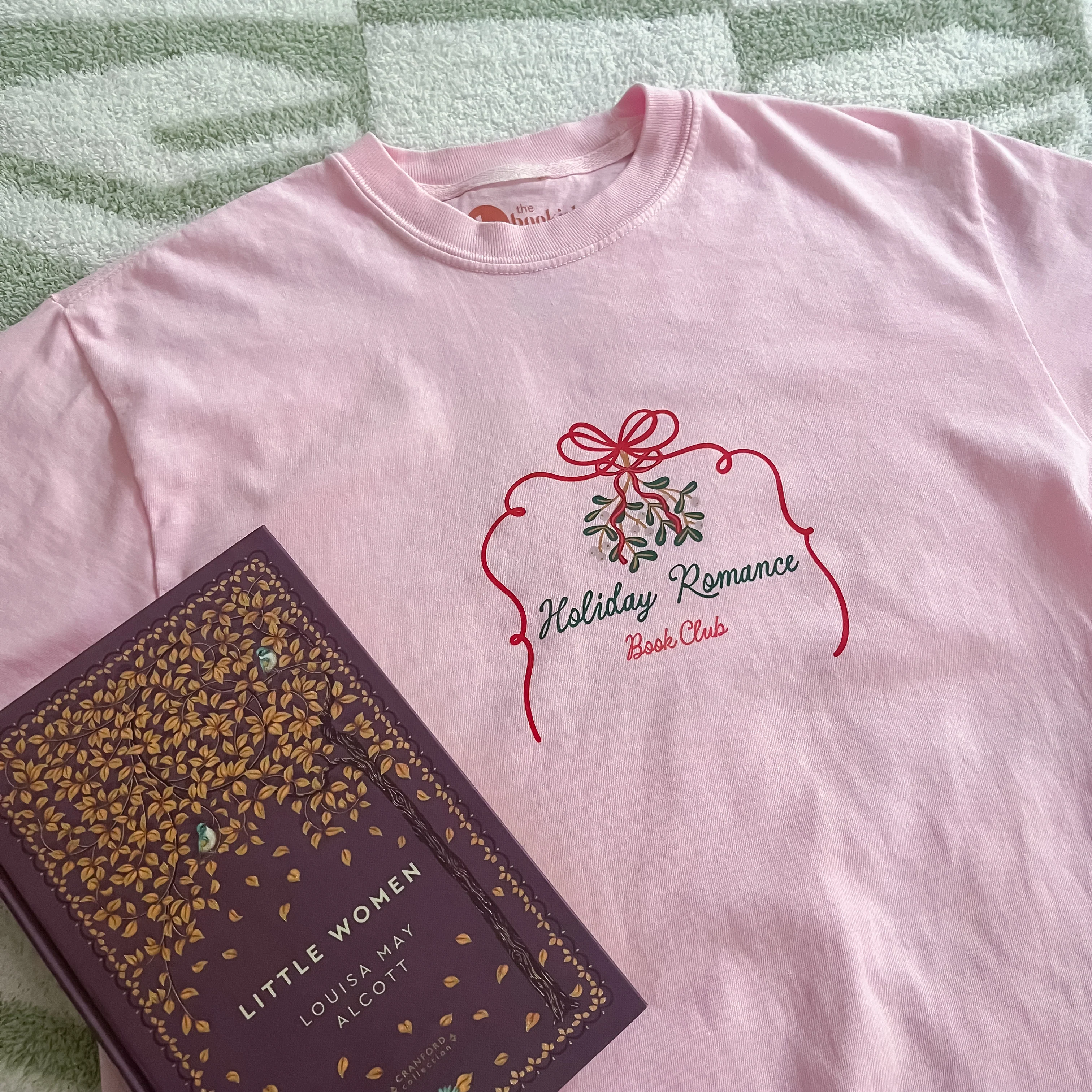 Holiday Romance Book Club Tee