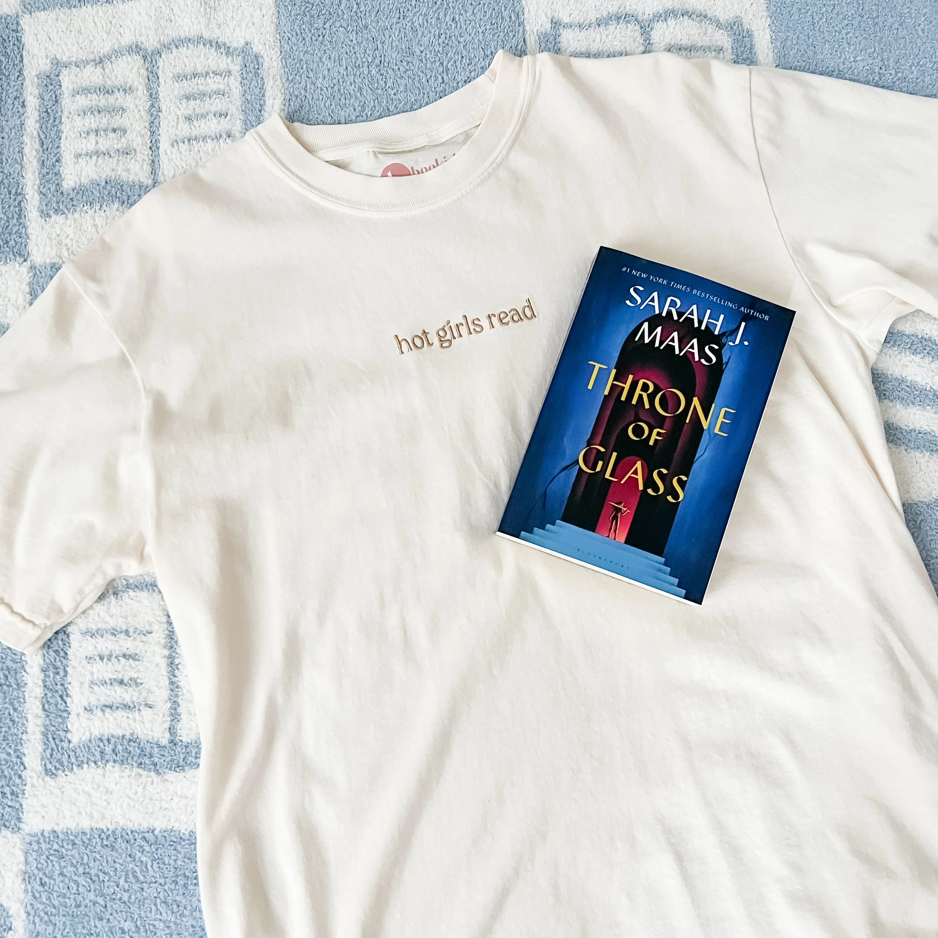 Hot Girls Read Tee - Ivory - Image 4