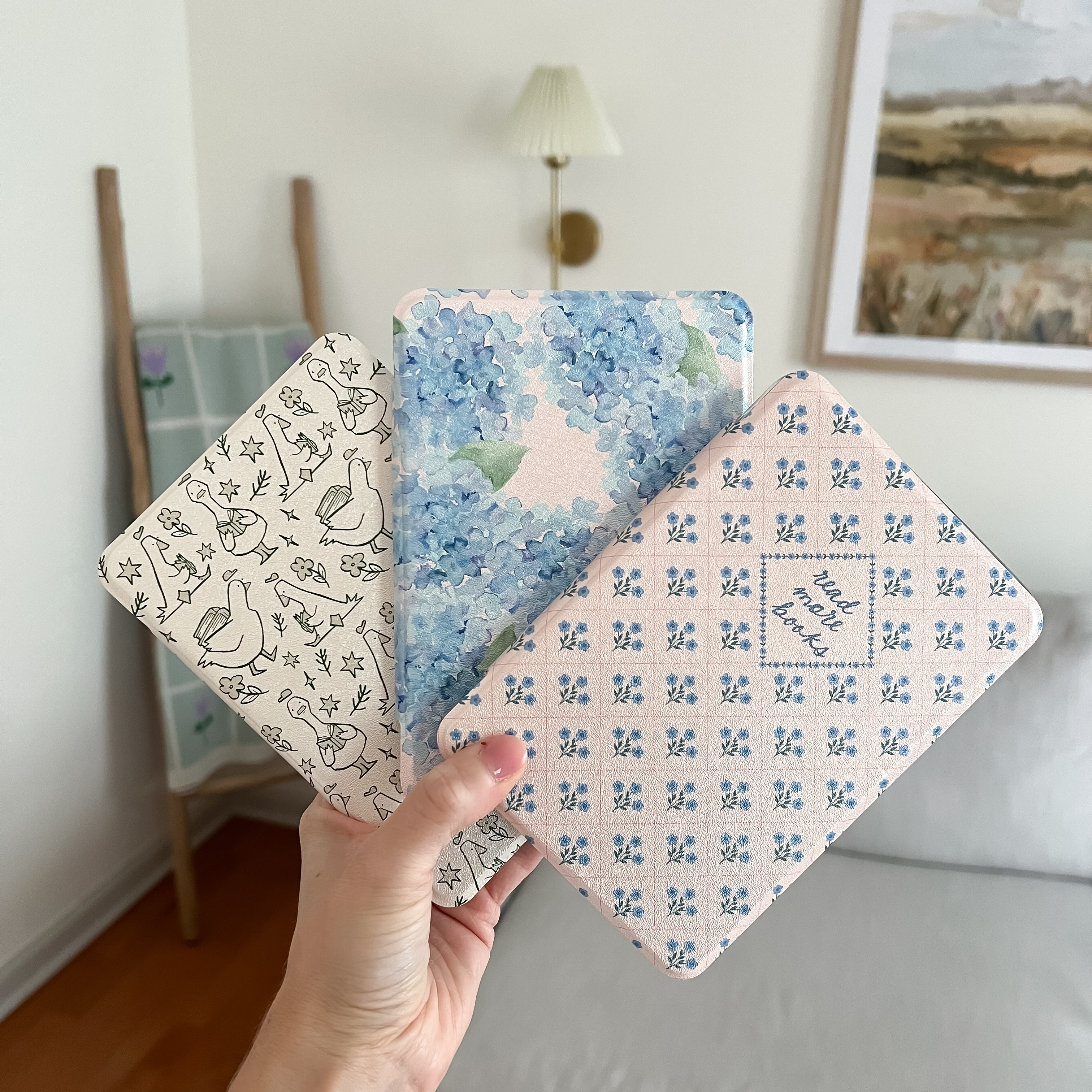 Nantucket Hydrangeas Kindle Case - Image 4
