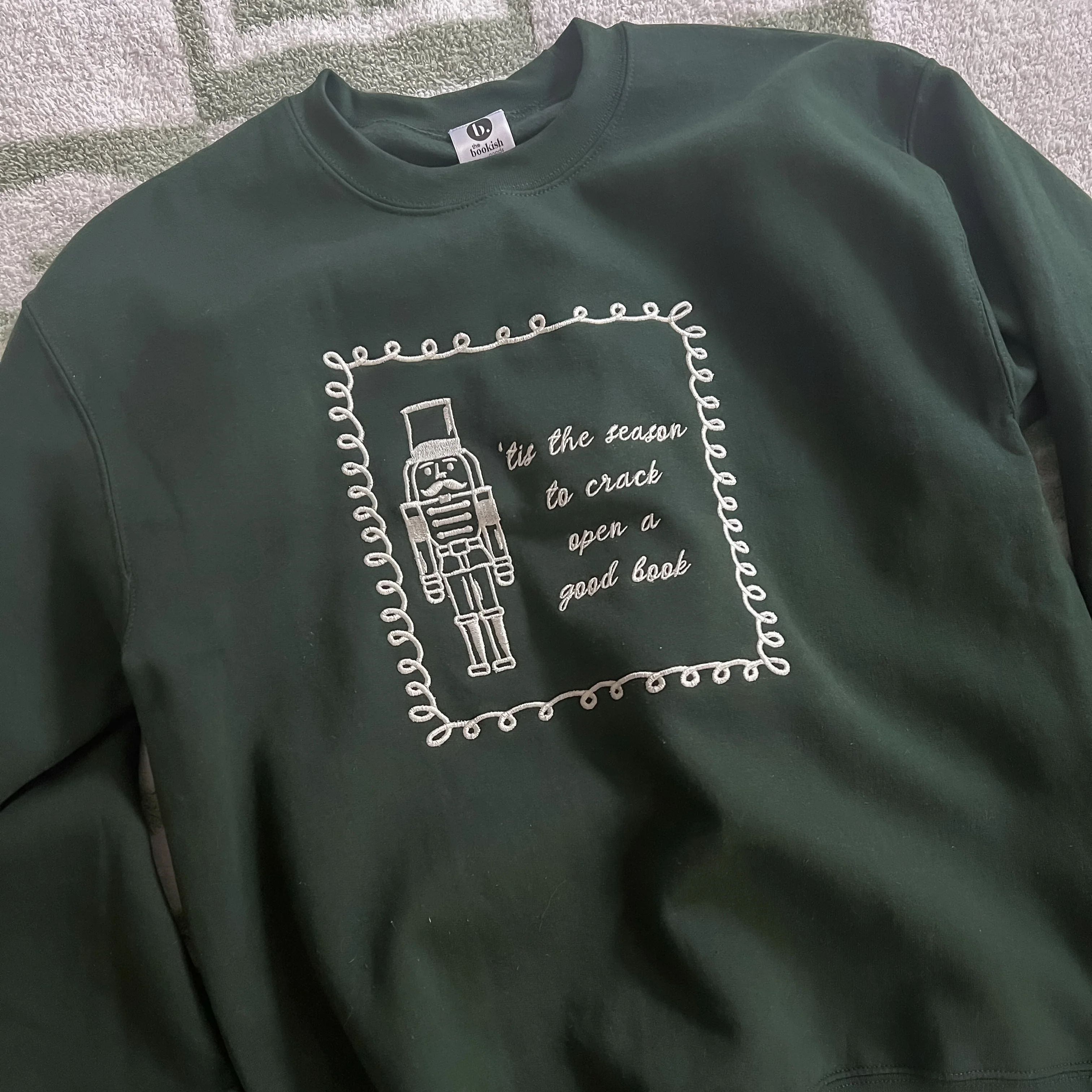 Nutcracker Embroidered Sweatshirt