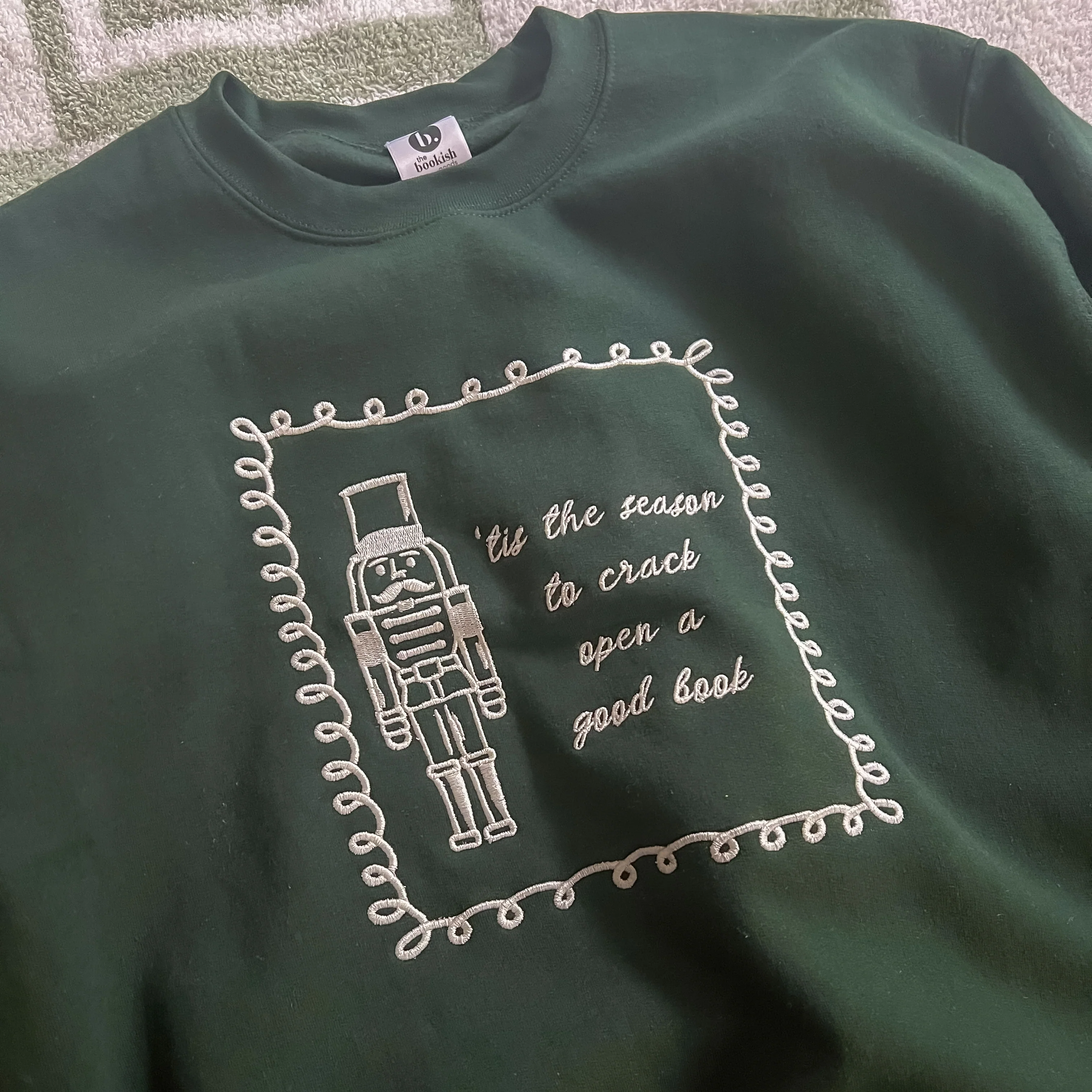 Nutcracker Embroidered Sweatshirt - Image 2
