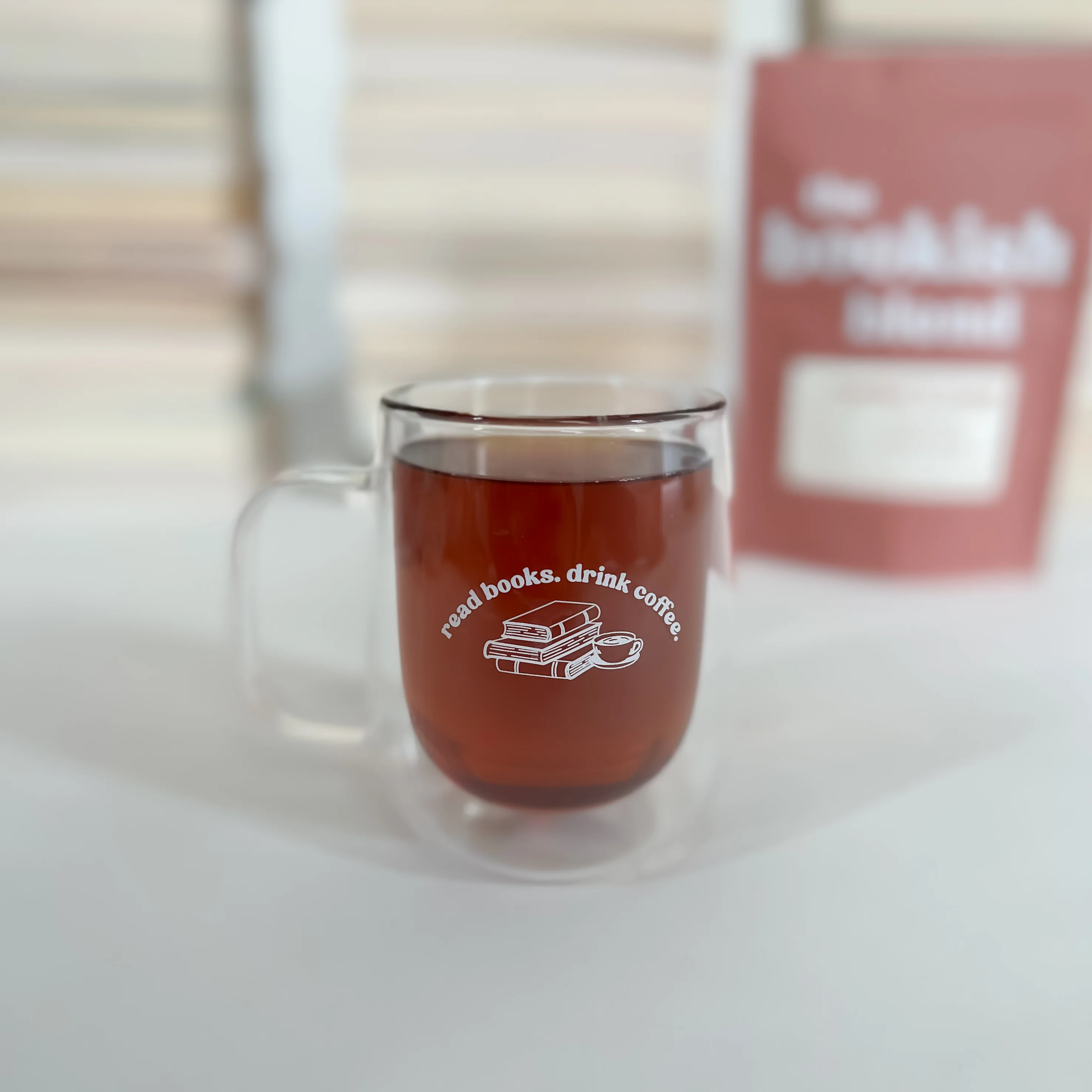 2 pack! Read Books Drink Coffee Mug - Image 3
