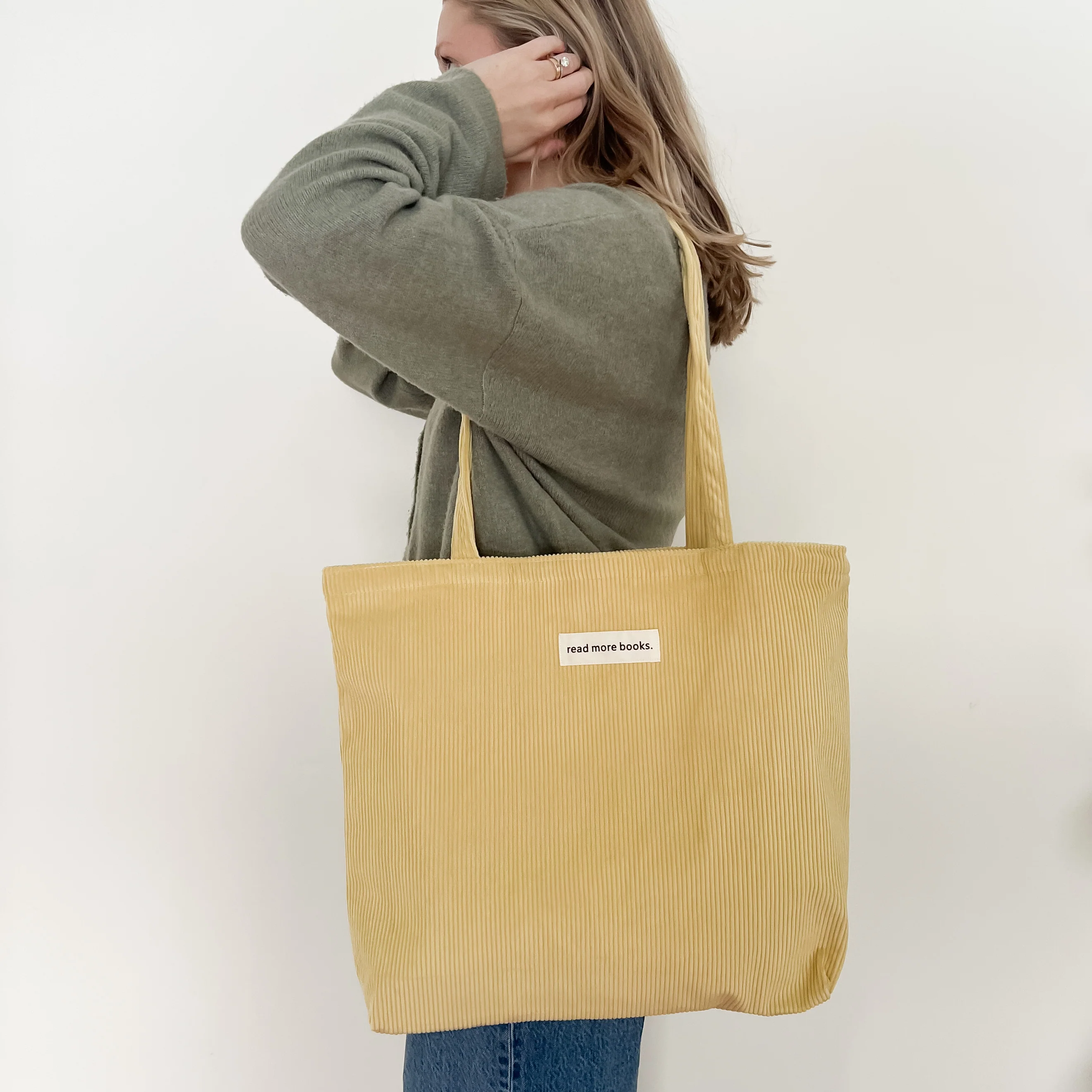 Read More Books Corduroy Tote - Image 10