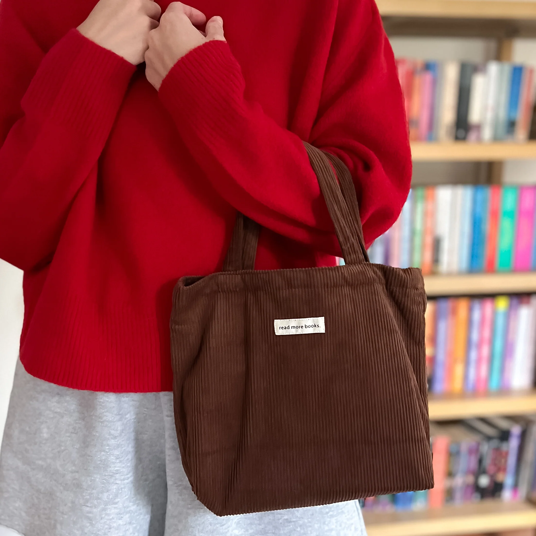 Read More Books Corduroy Tote - Image 12