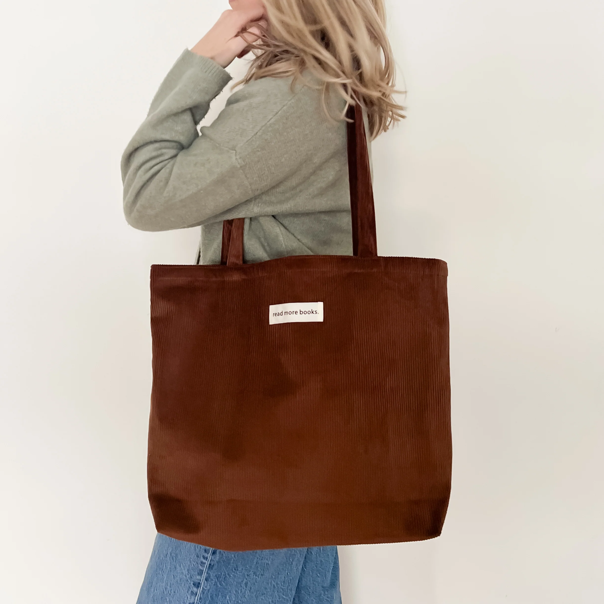 Read More Books Corduroy Tote - Image 3