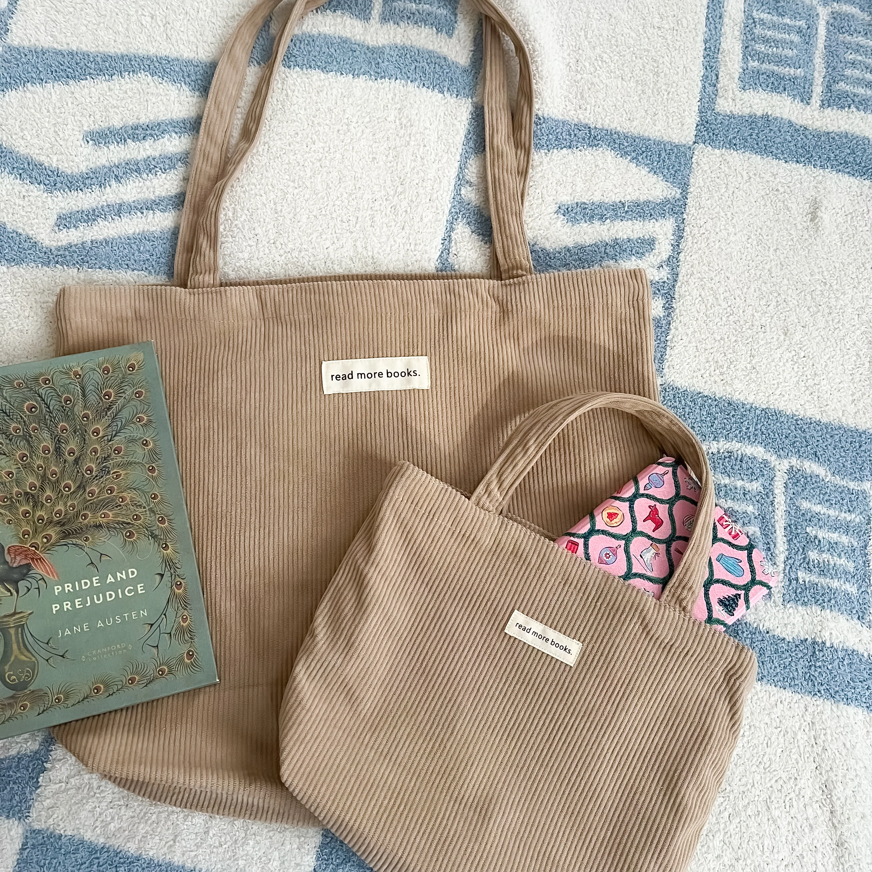 Read More Books Corduroy Tote - Image 4