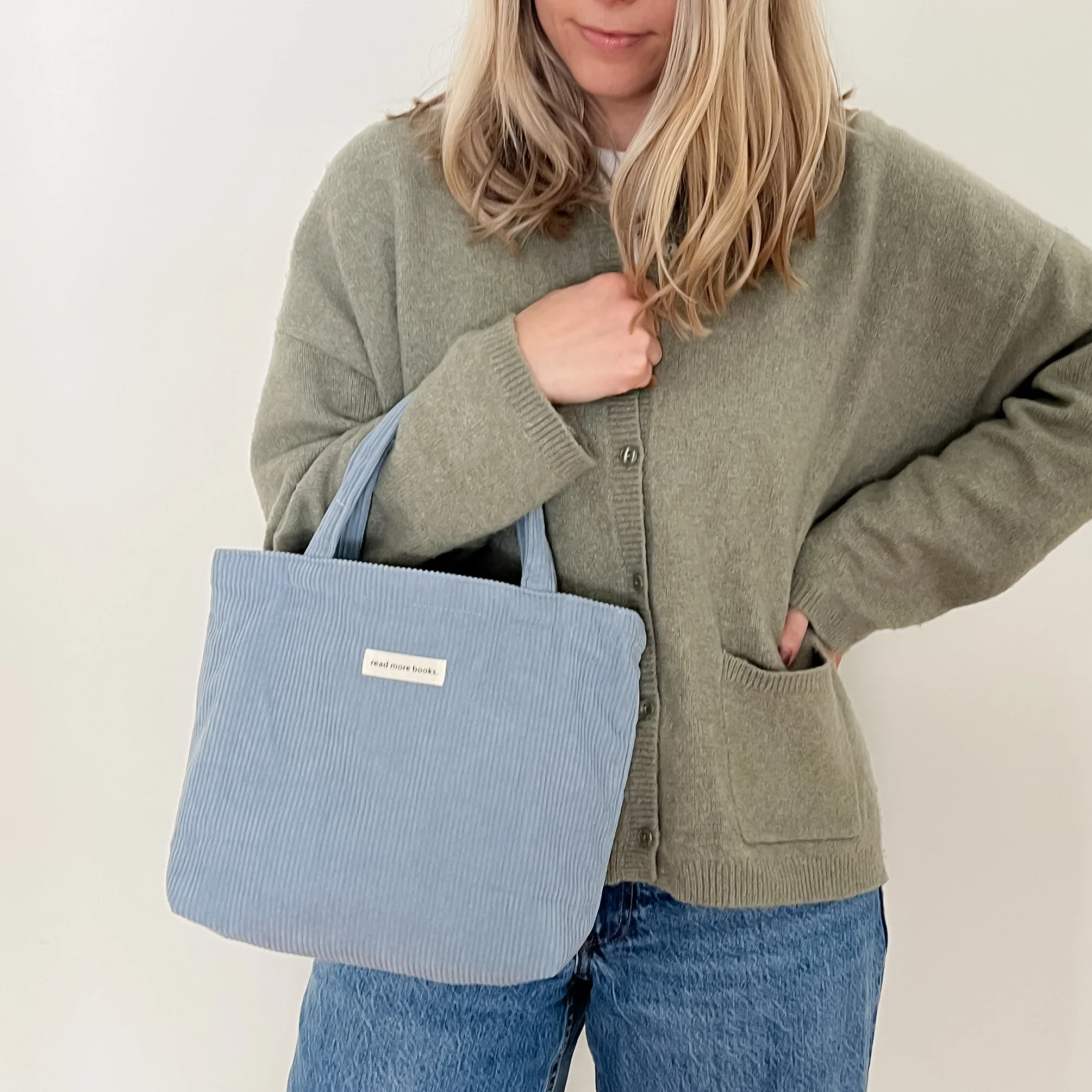 Read More Books Corduroy Tote - Image 7
