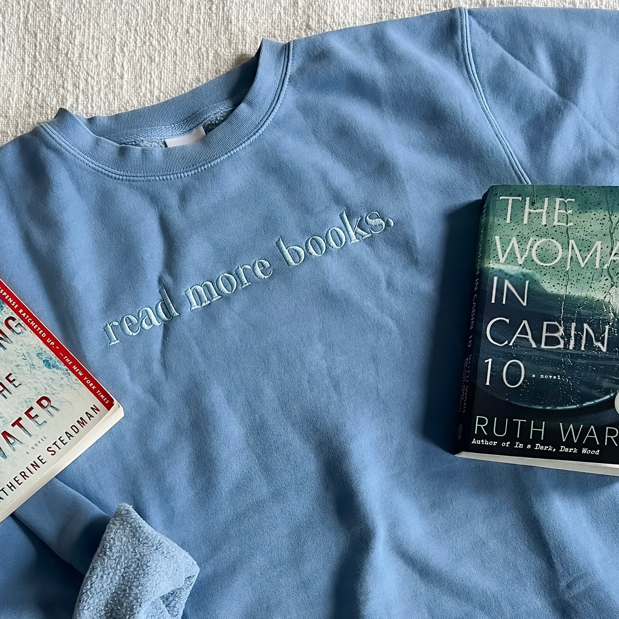 Read More Books Embroidered Sweatshirt - Image 2