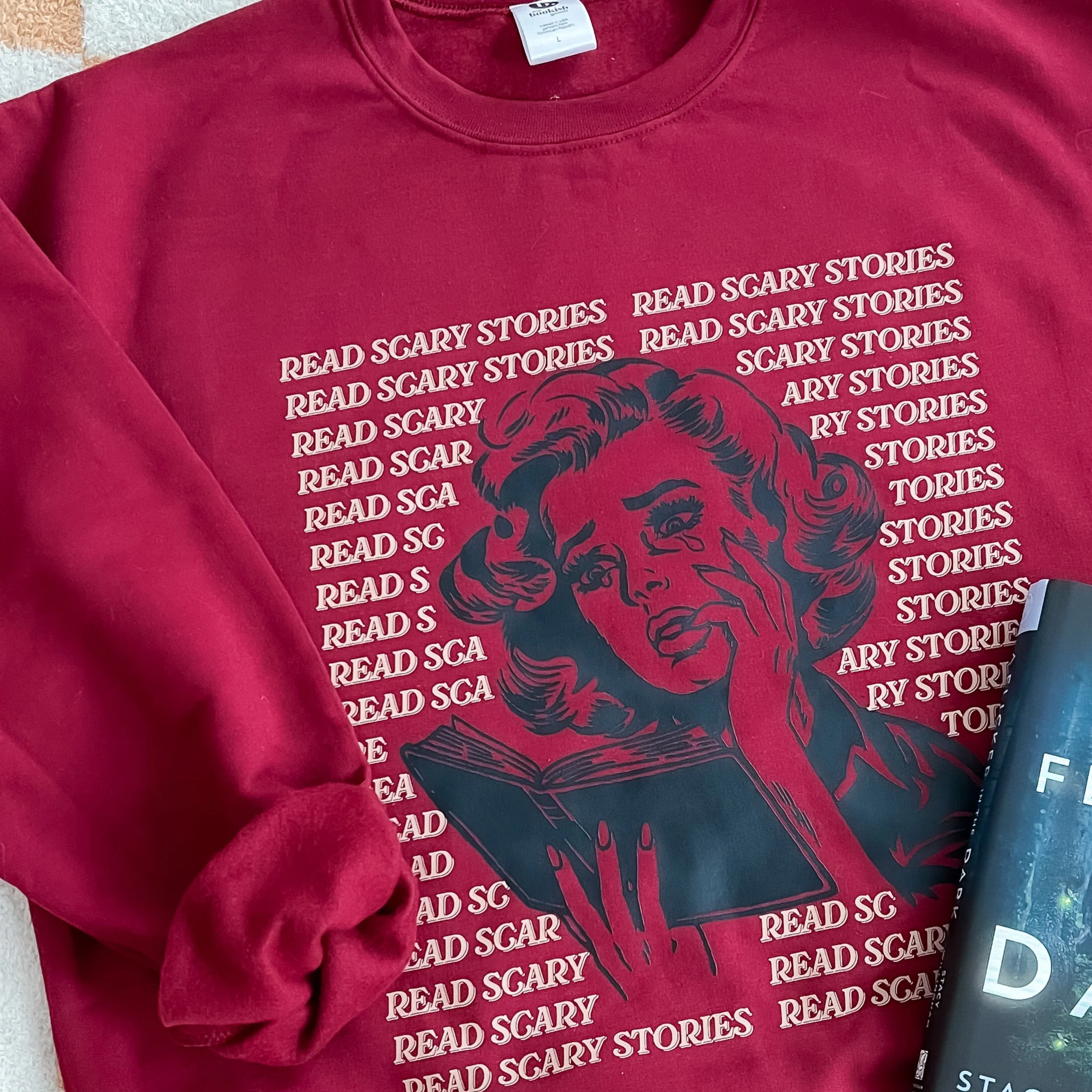Read Scary Stories Sweatshirt