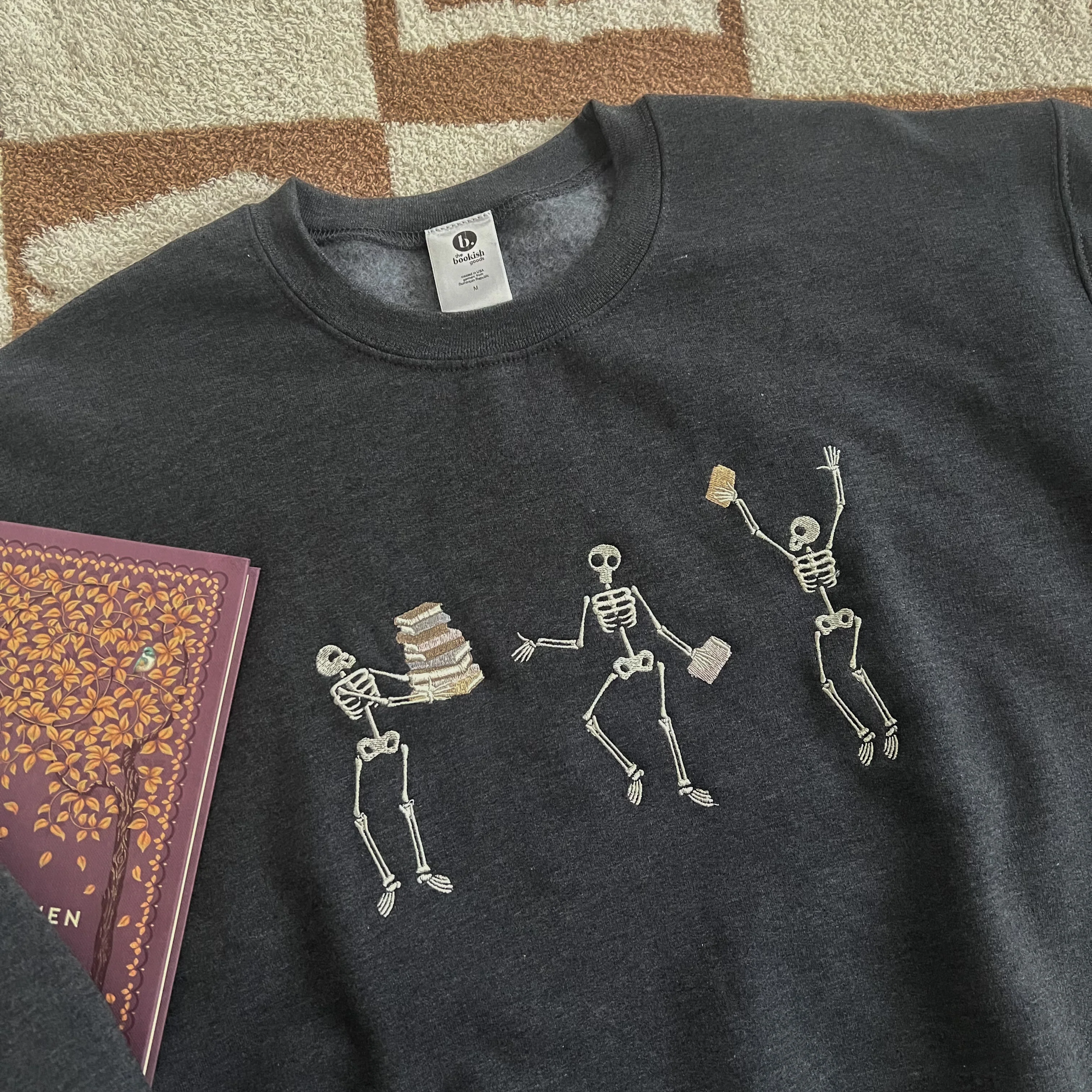Reading Skeletons Sweatshirt - Image 3