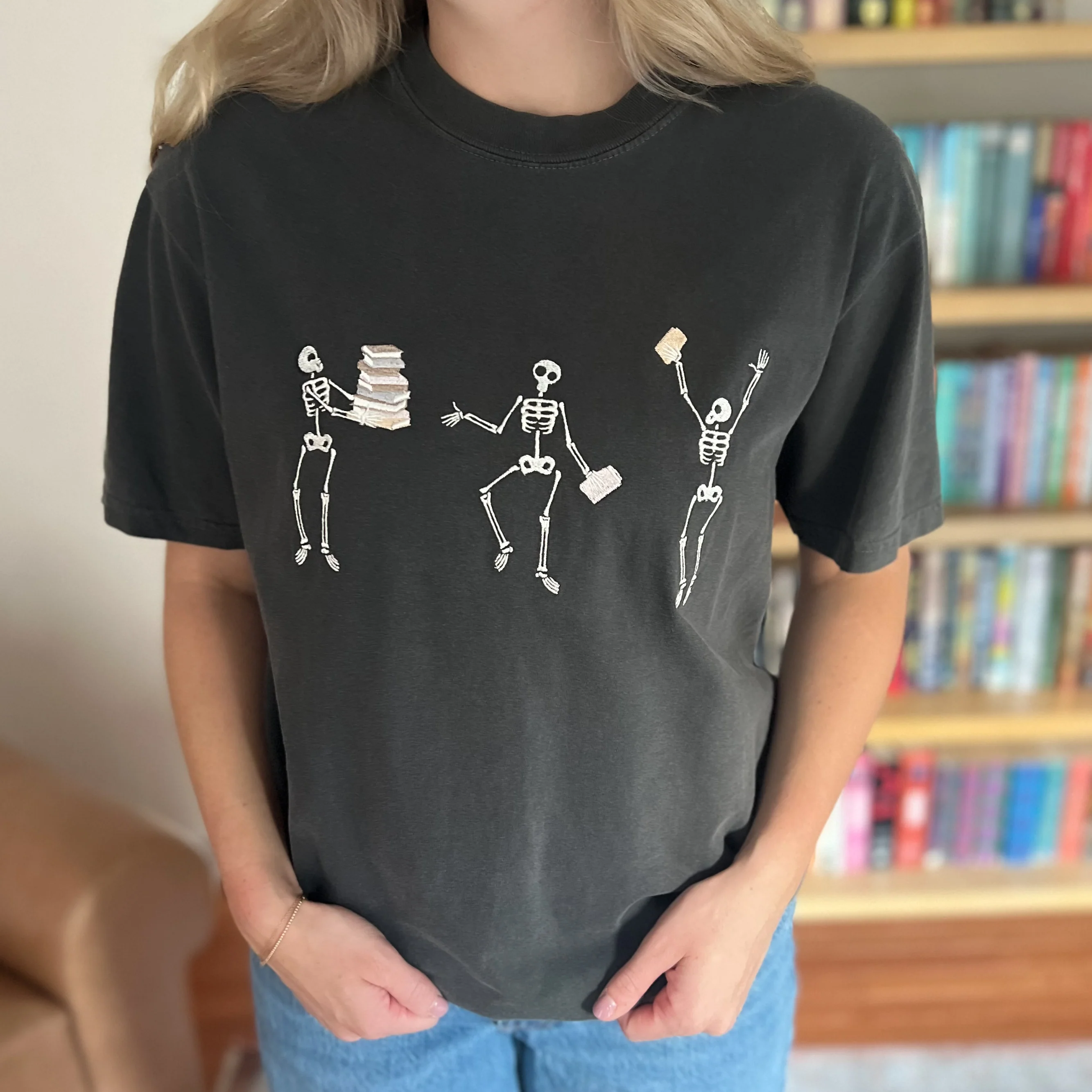 Reading Skeletons Tee - Image 2