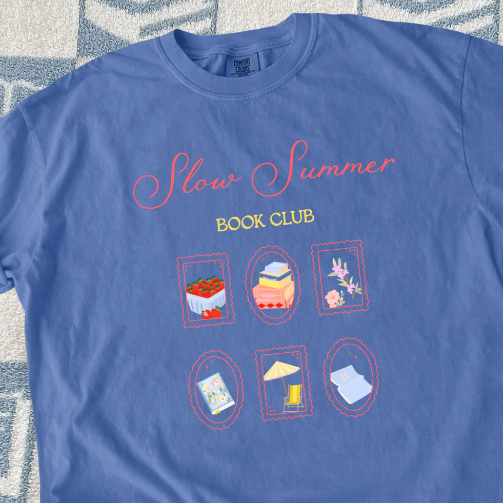 Slow Summer Book Club Tee