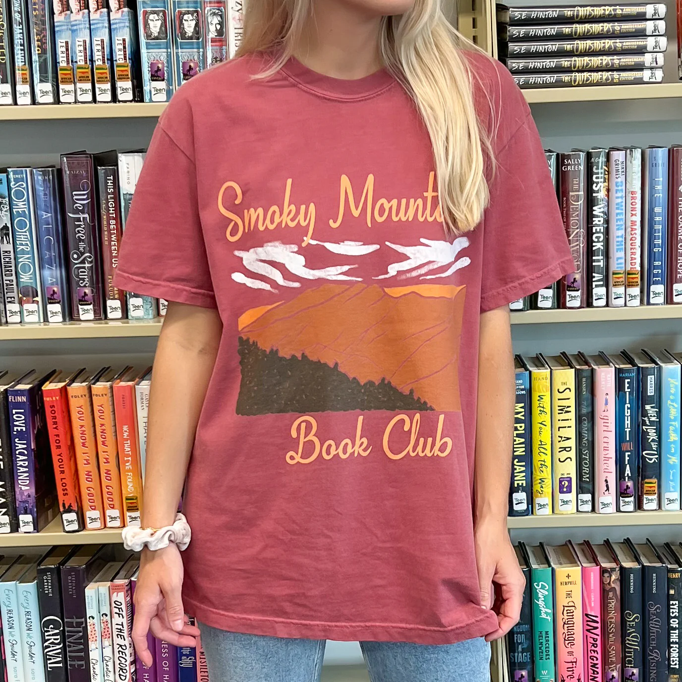 Smoky Mountains Book Club Tee - Image 3