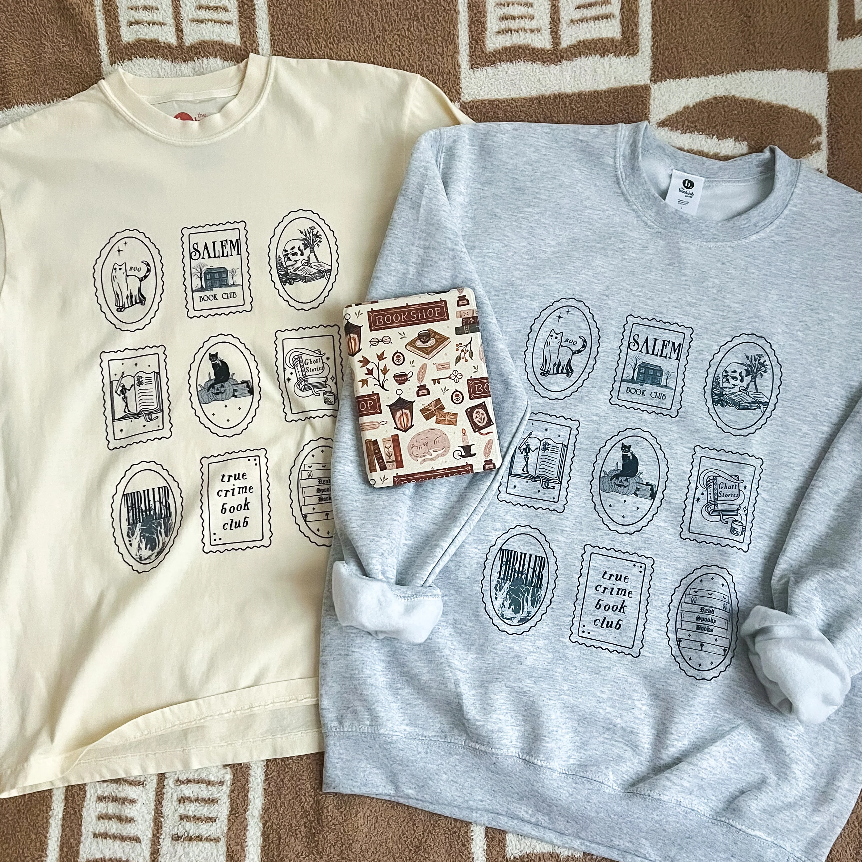 Spooky Postage Stamp Tee - Image 2