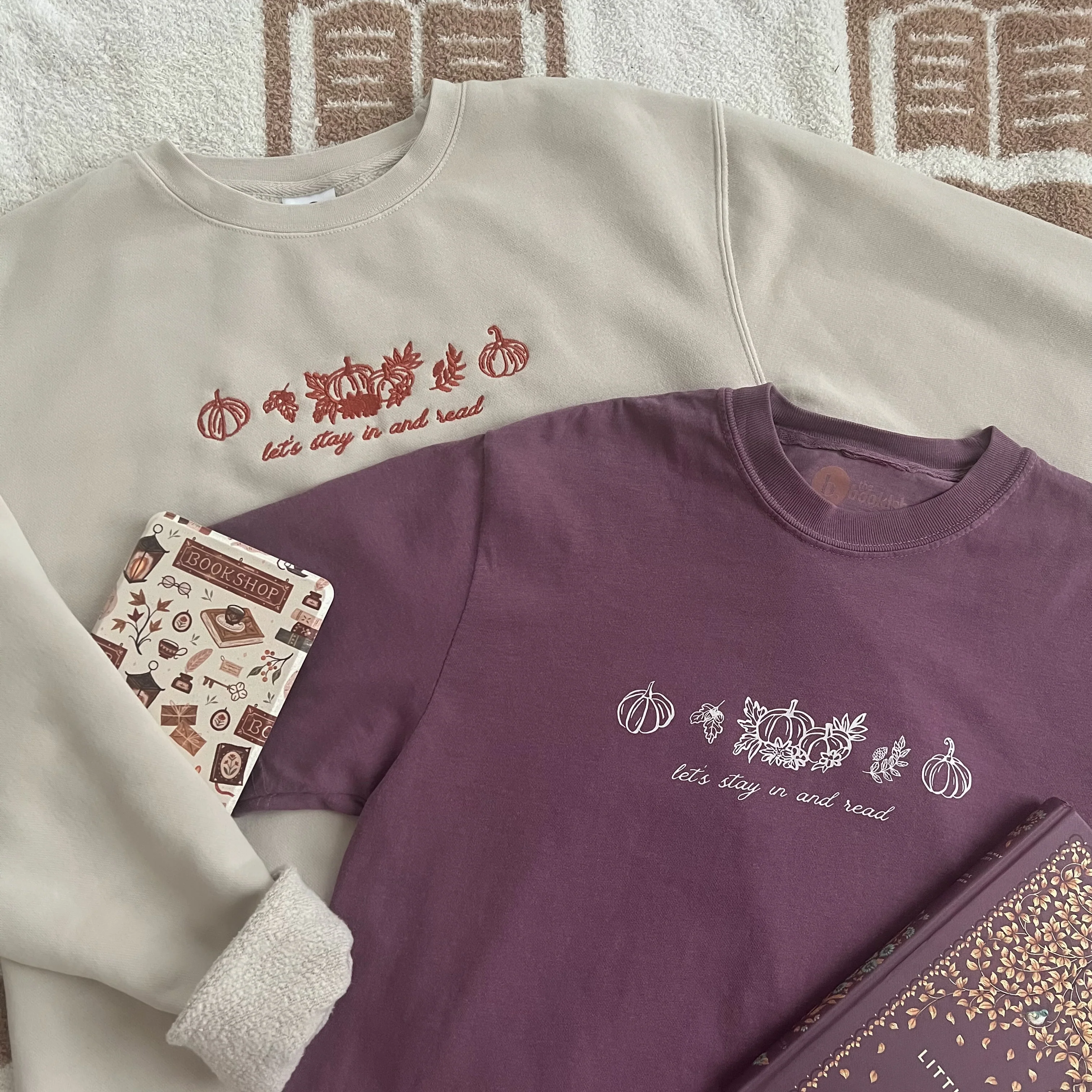 Stay In and Read Tee - Image 5