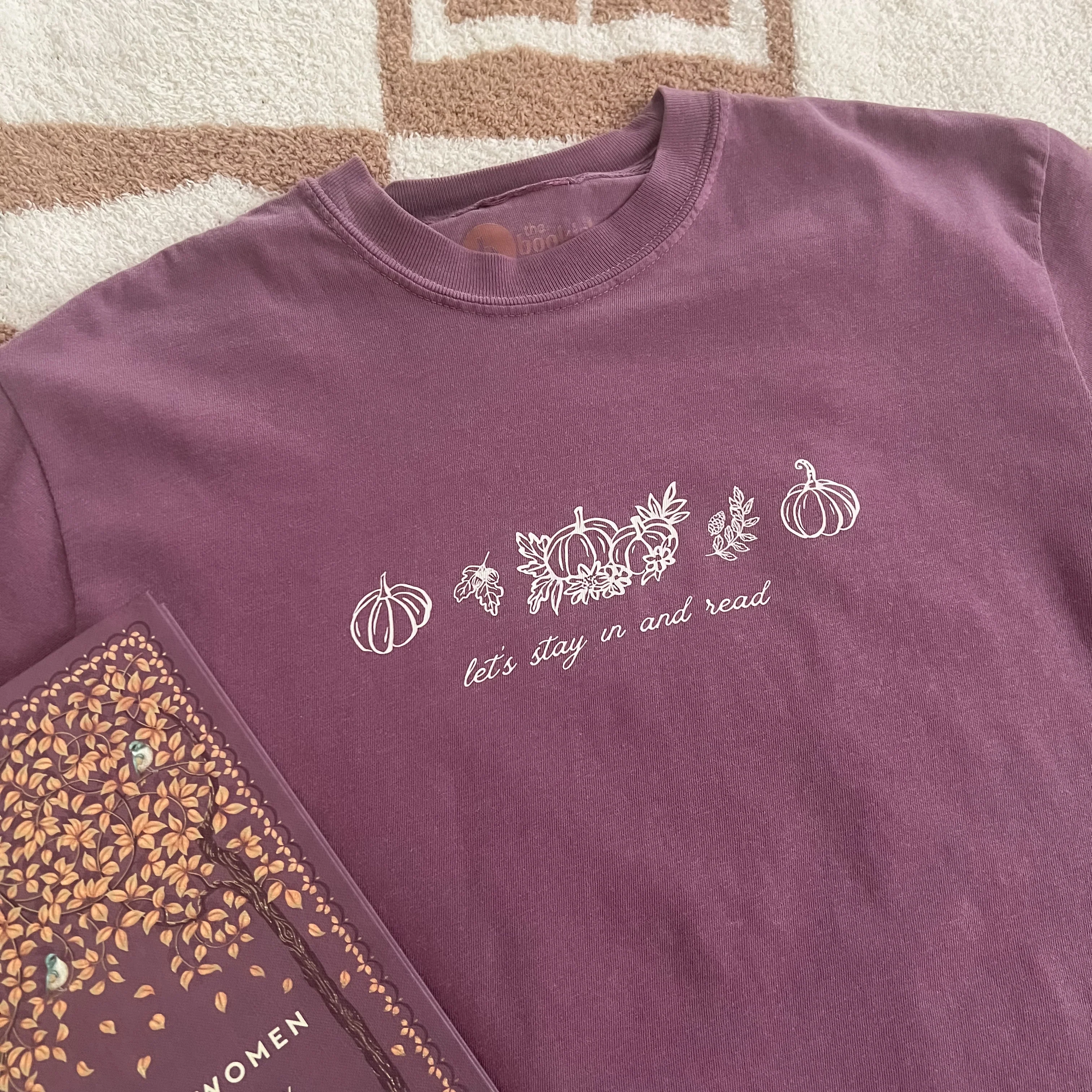 Stay In and Read Tee