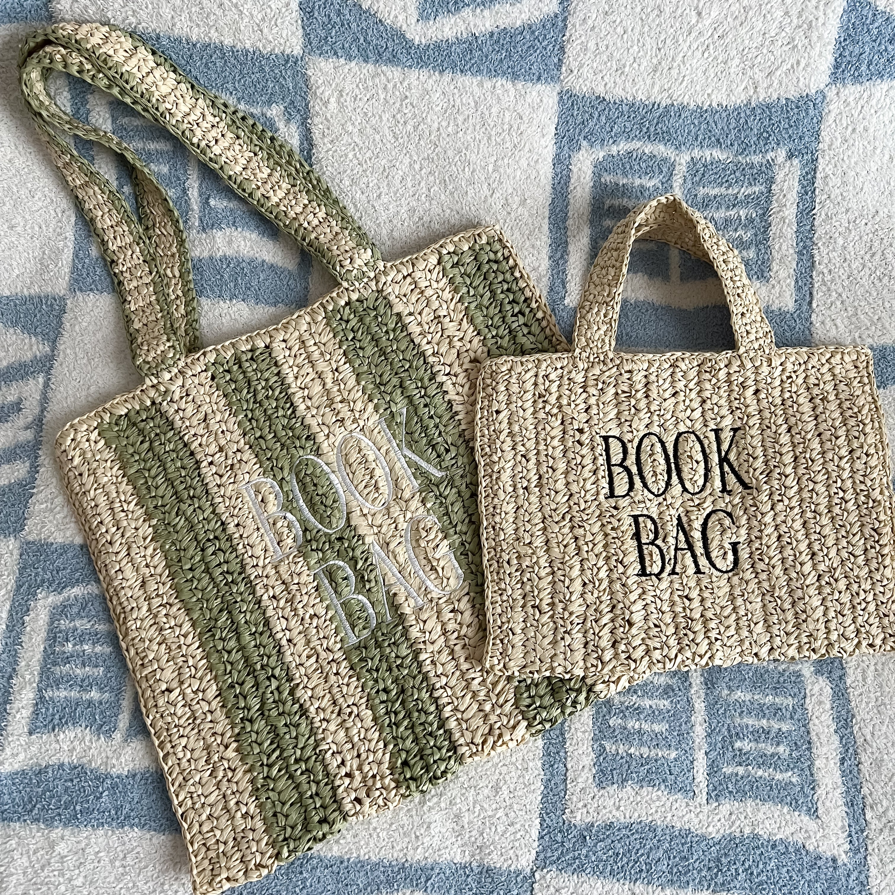 Straw Book Bag - Image 10