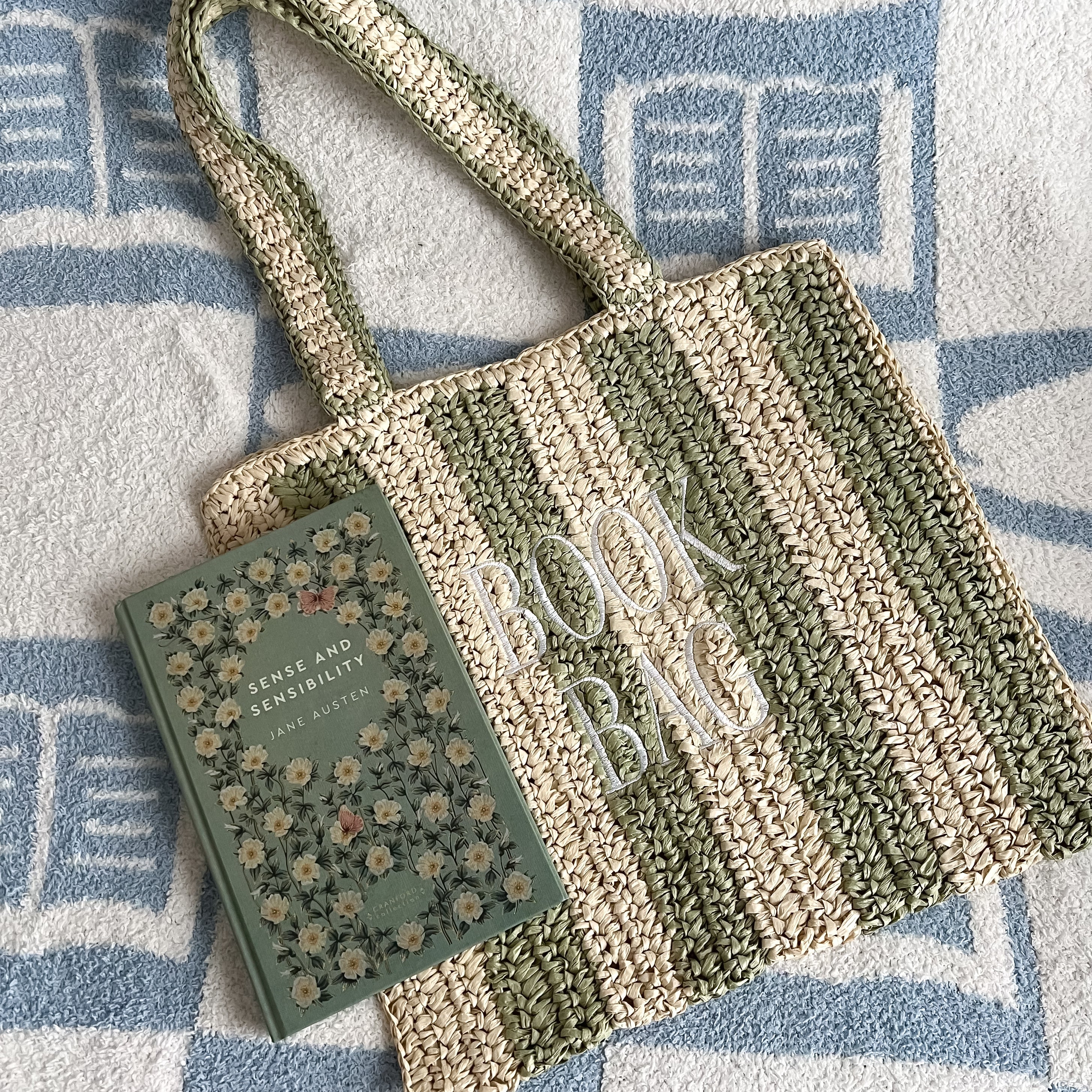 Straw Book Bag - Image 4