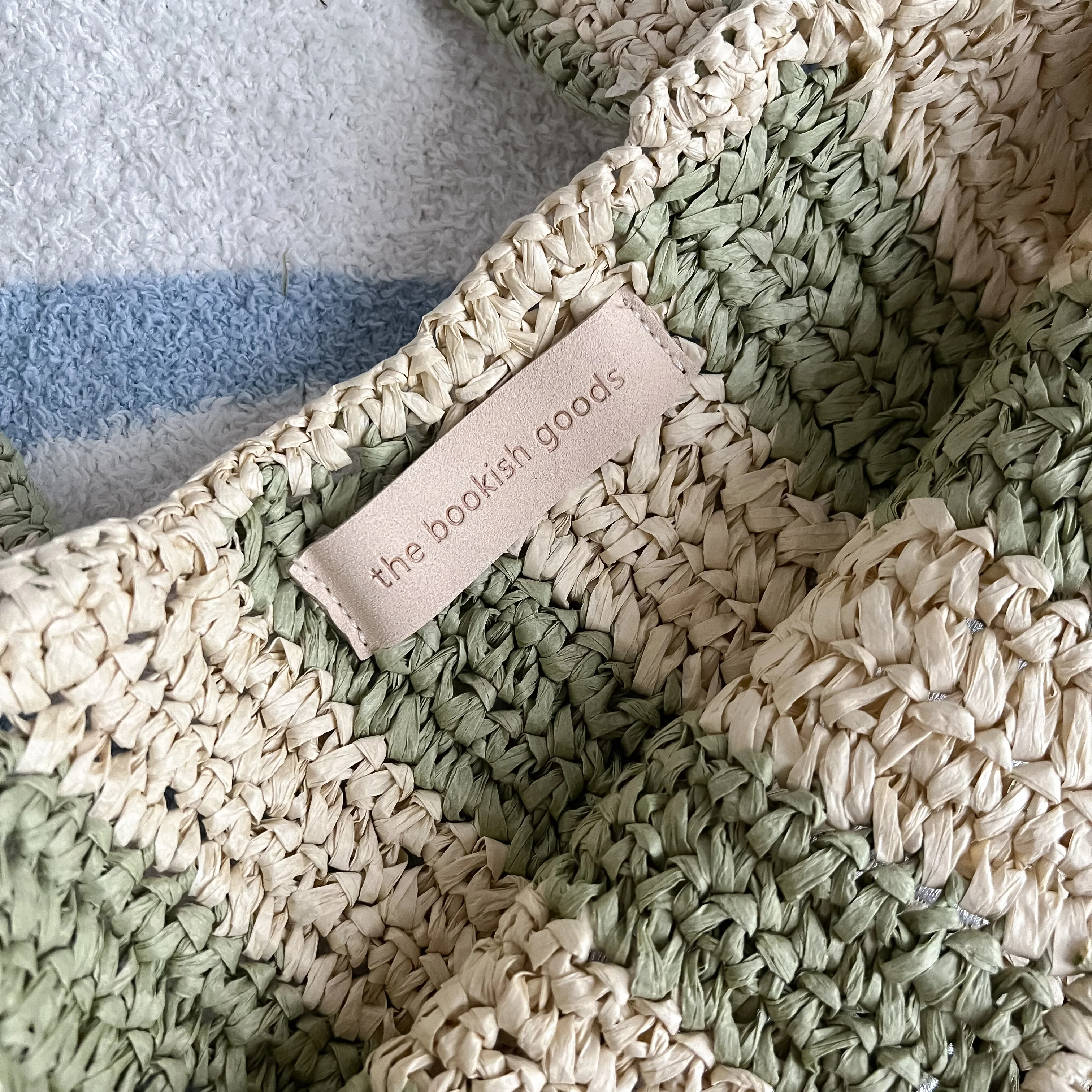 Straw Book Bag - Image 6