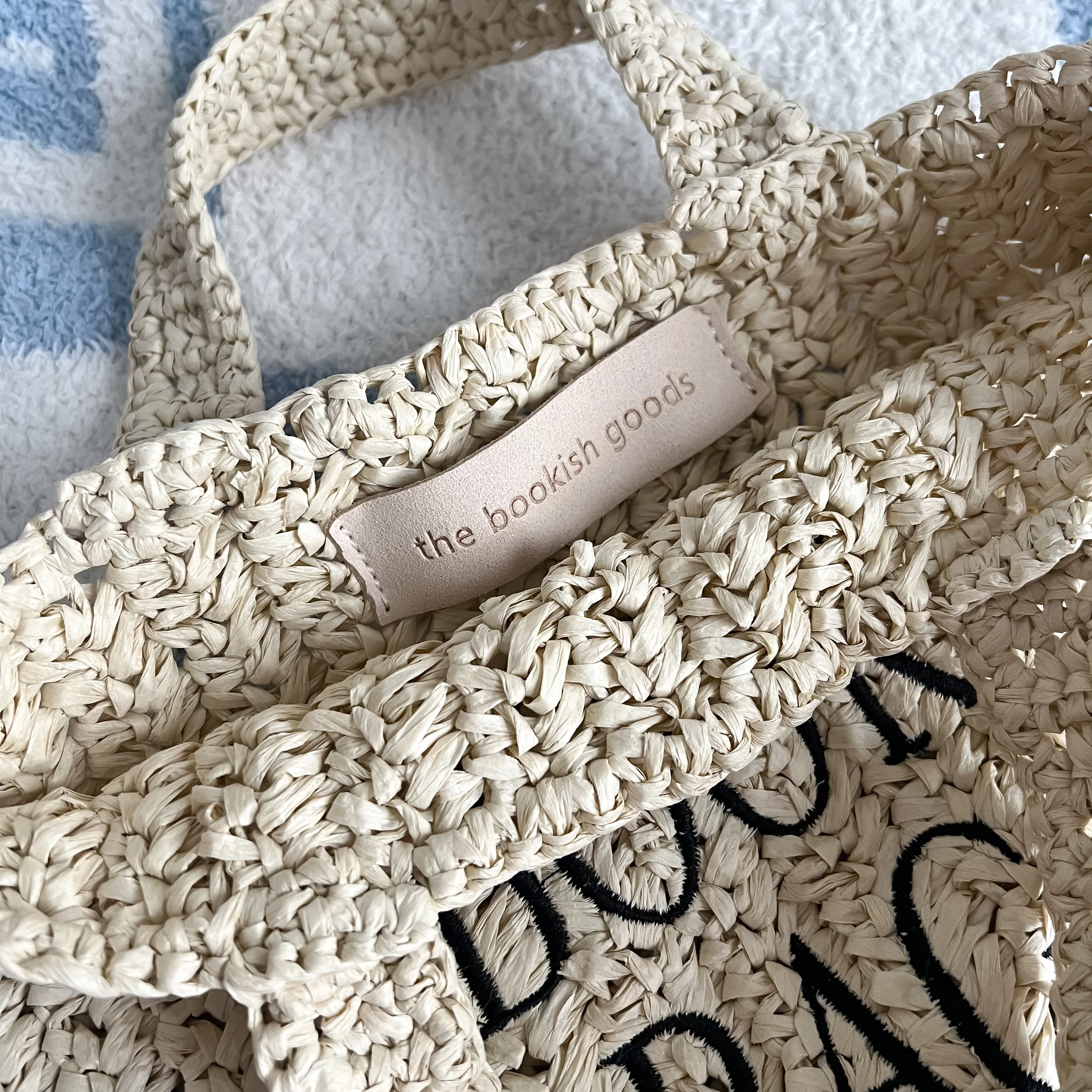 Straw Book Bag - Image 7