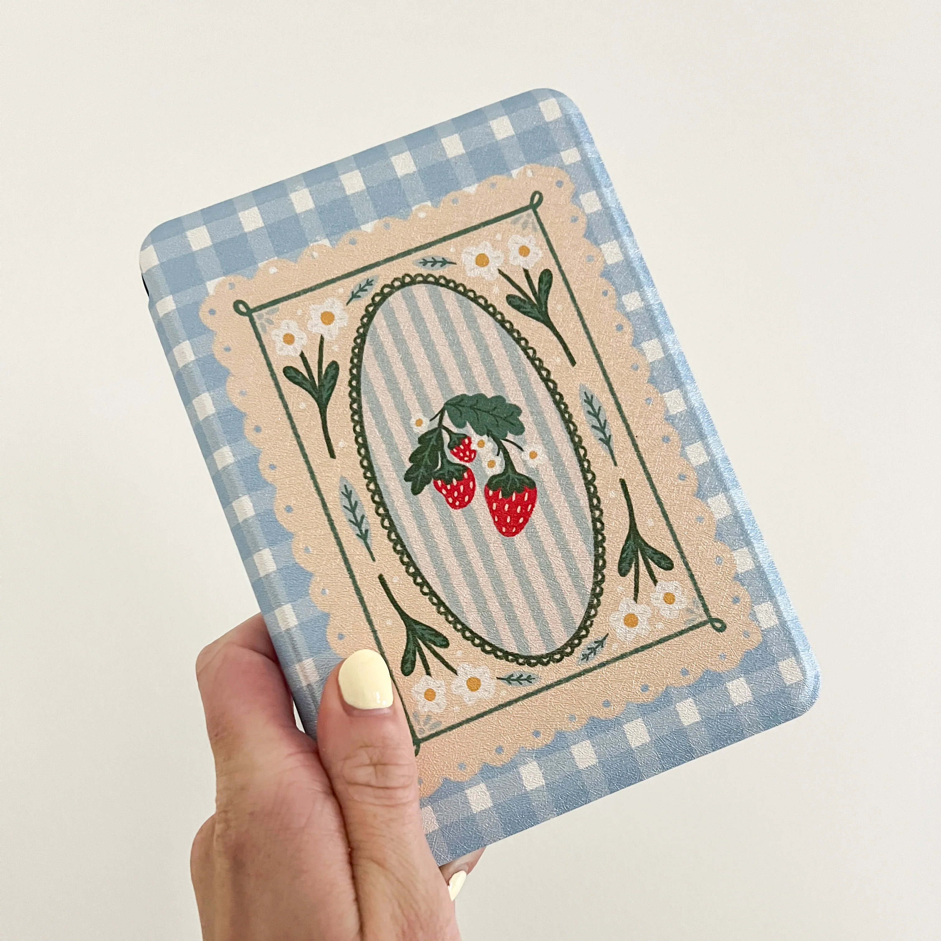 Strawberry Patch Kindle Case - Image 4