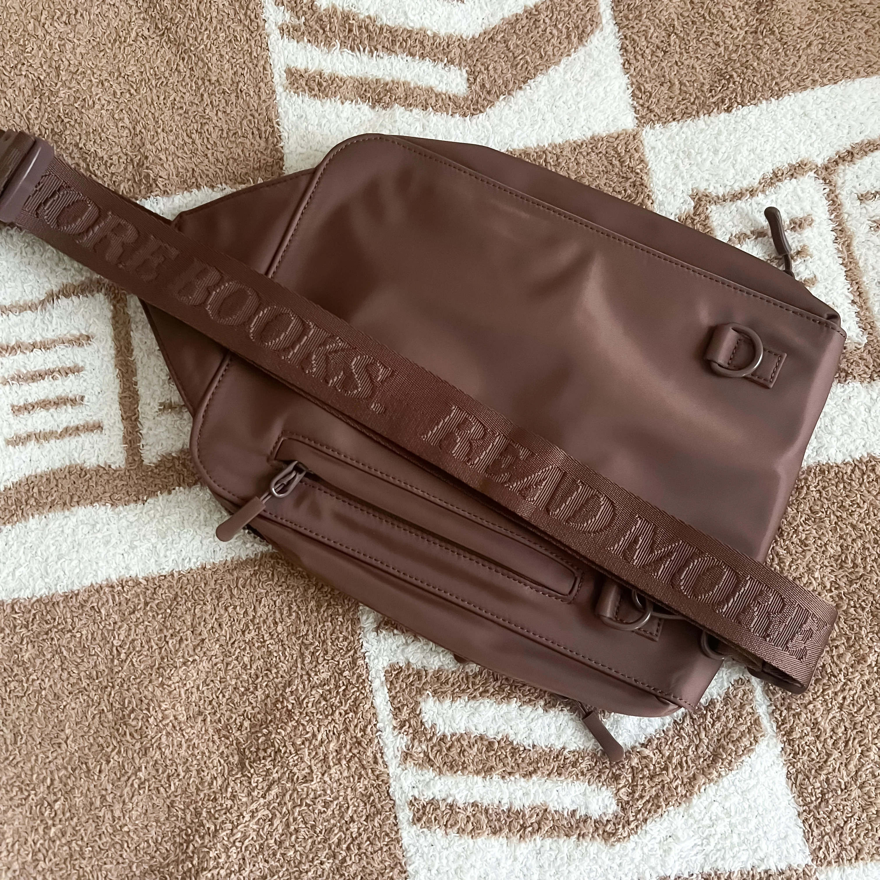 The Bookish Crossbody - Chocolate - Image 3