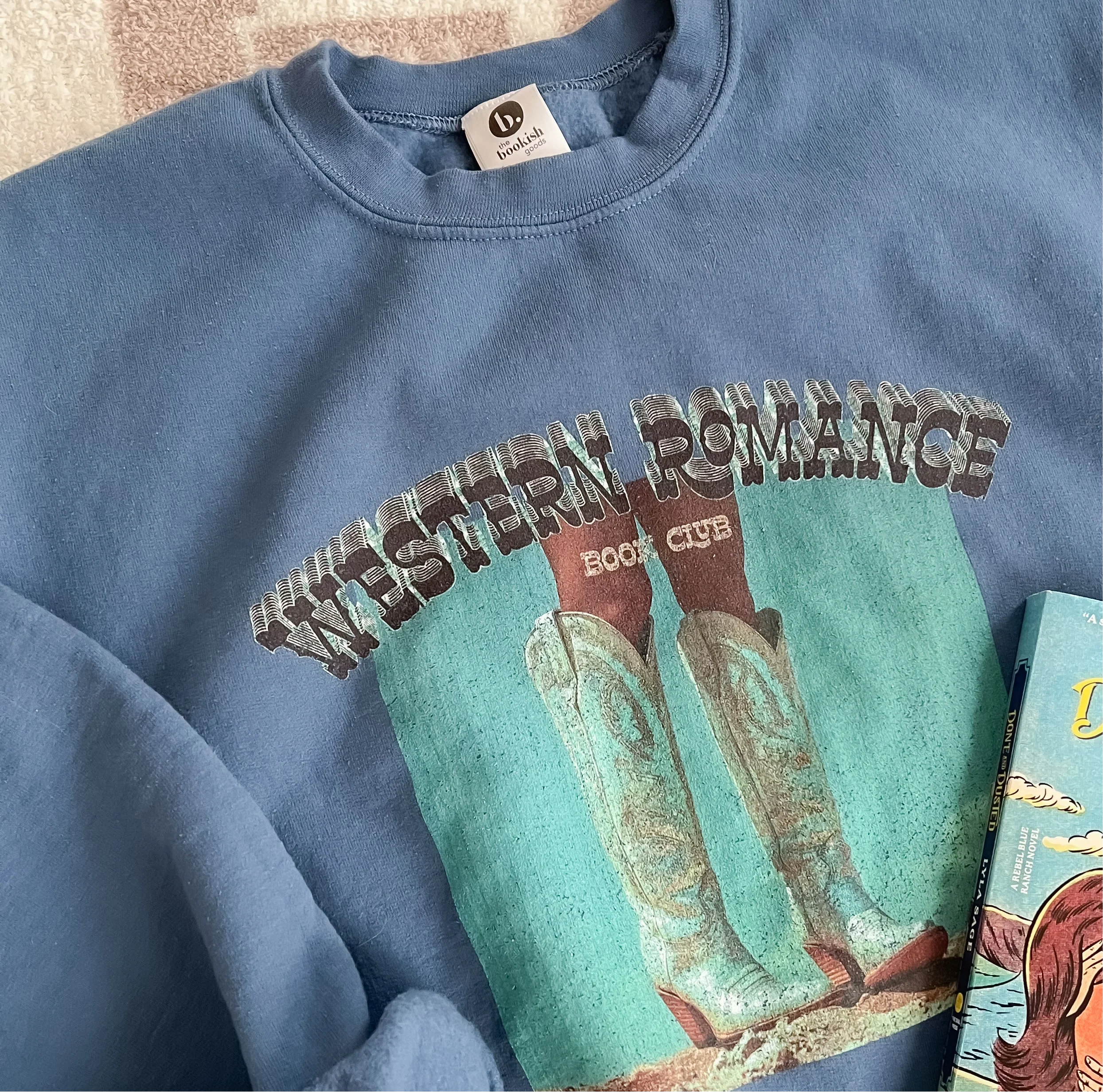 Western Romance Book Club Sweatshirt - Image 2