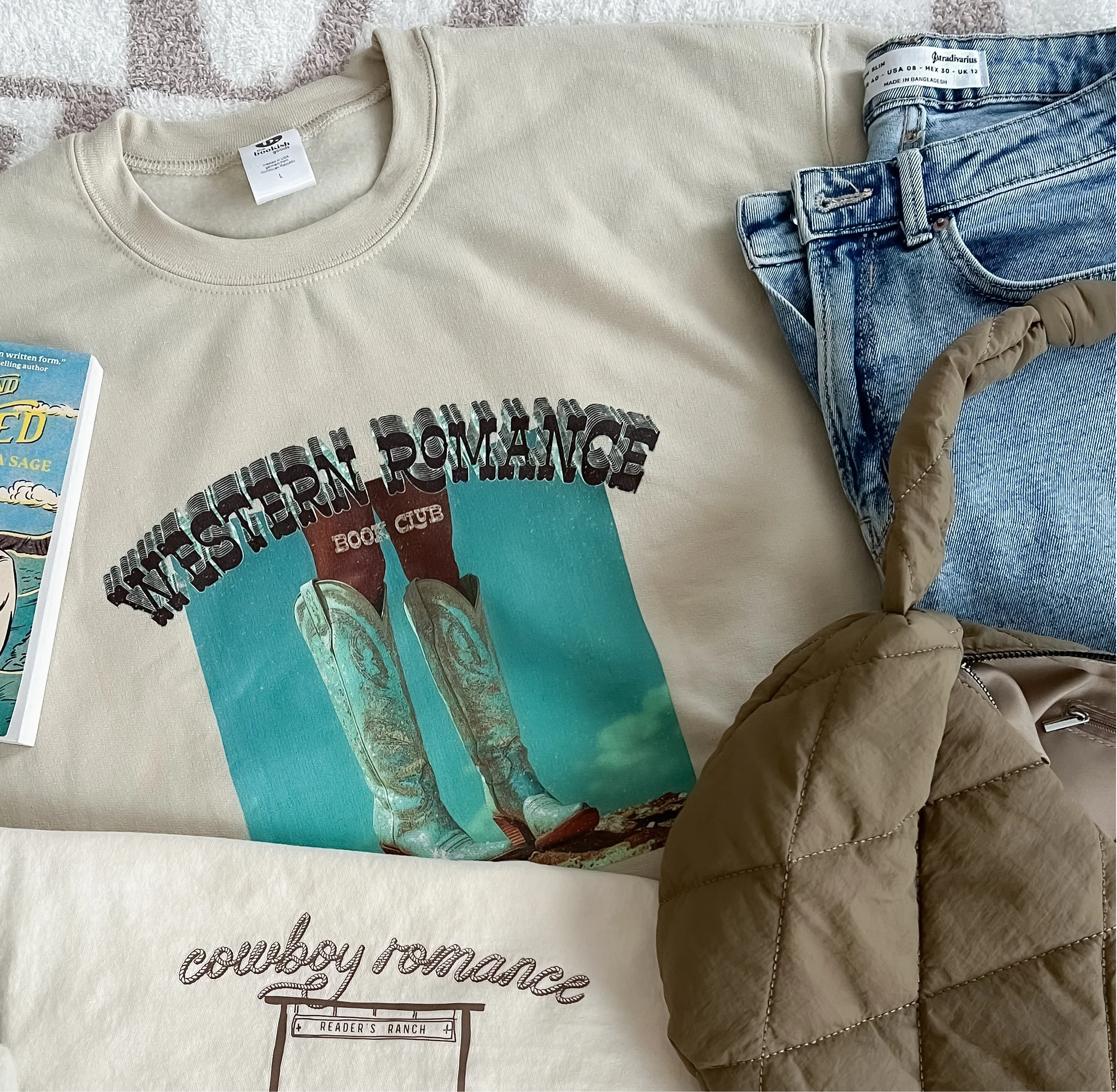 Western Romance Book Club Sweatshirt - Image 3