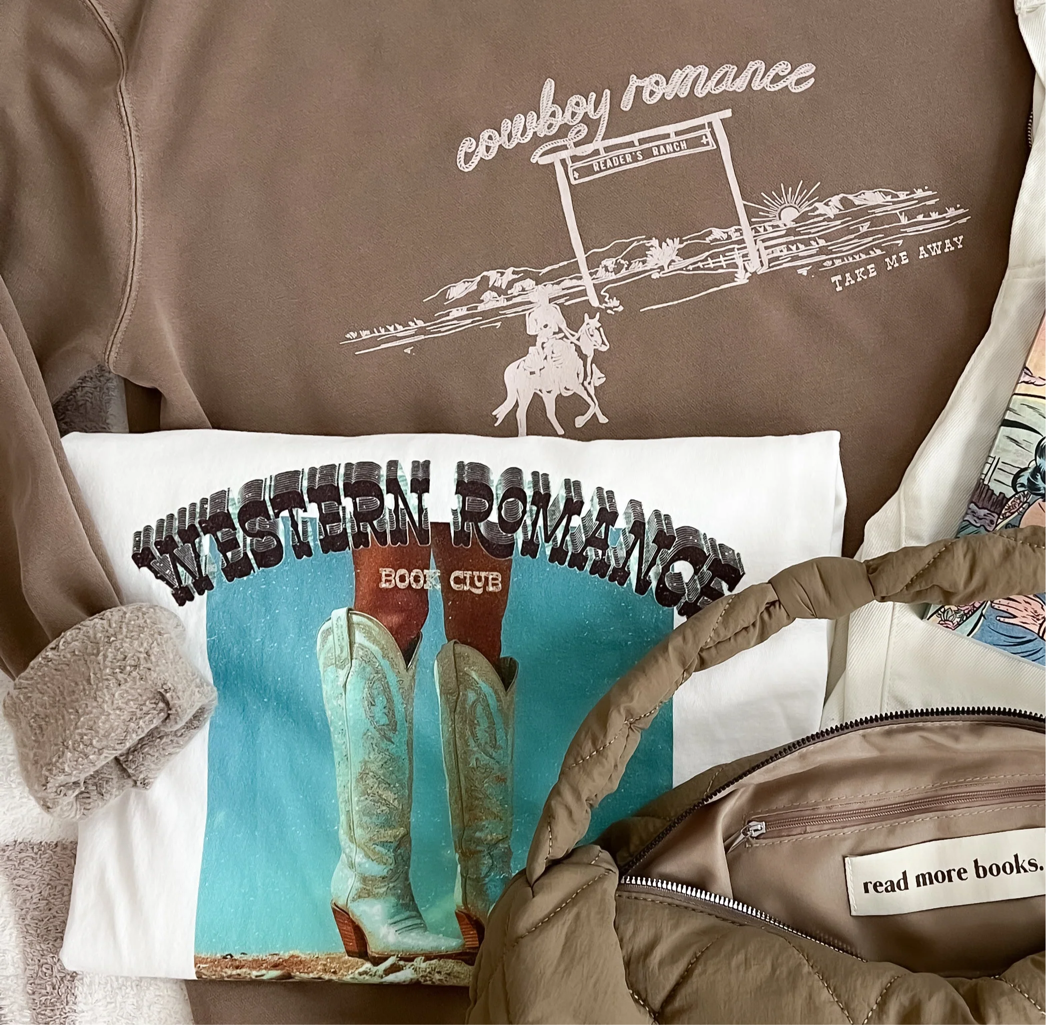 Western Romance Book Club Tee - Image 2